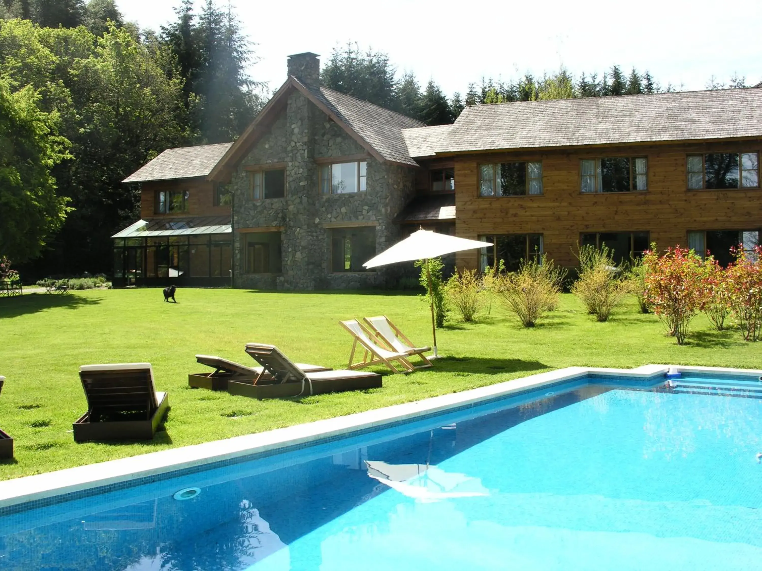 Swimming Pool in La Escondida Casa de Huespedes & Spa