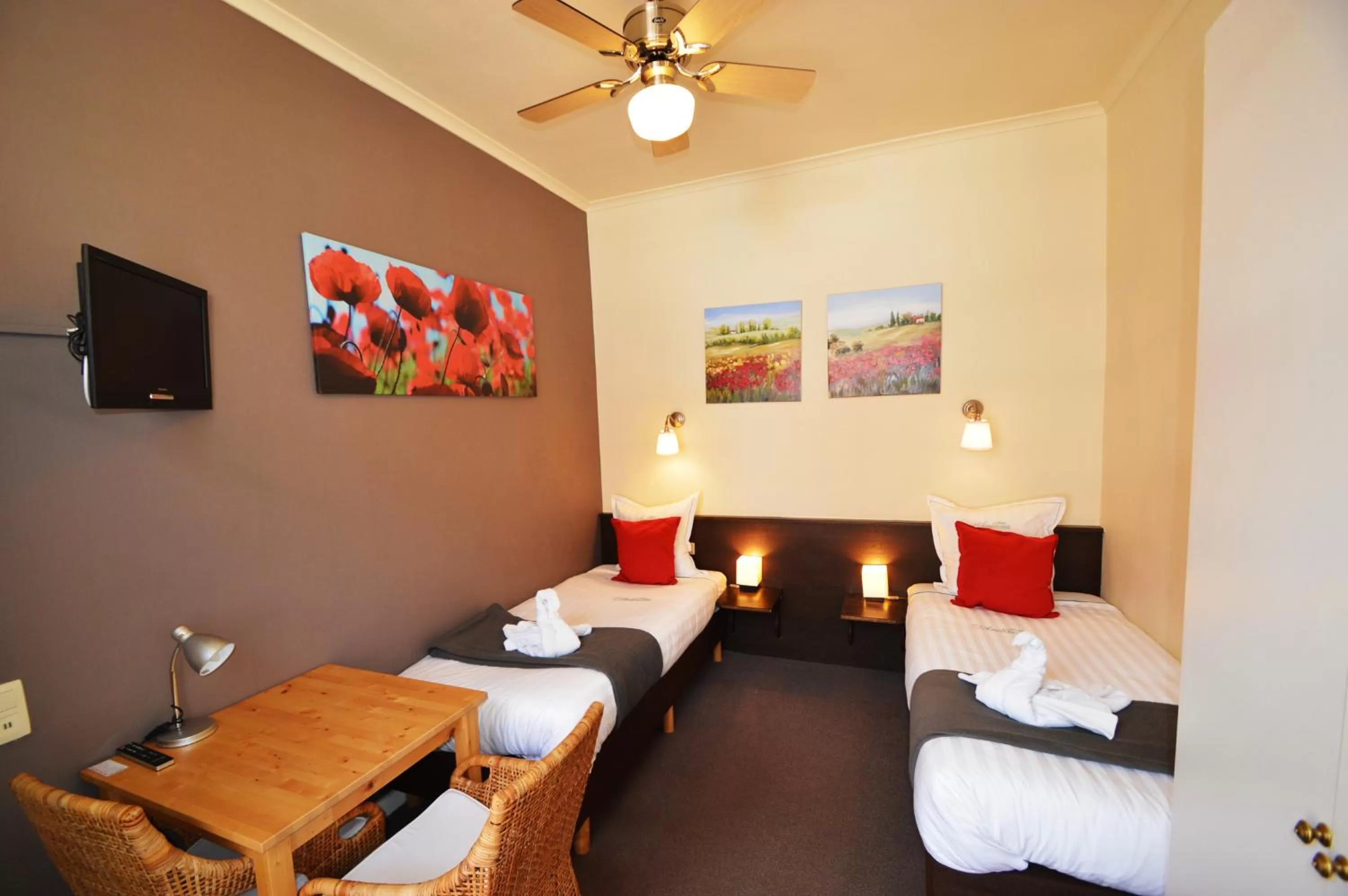 Bed in Hotel Ambrosia