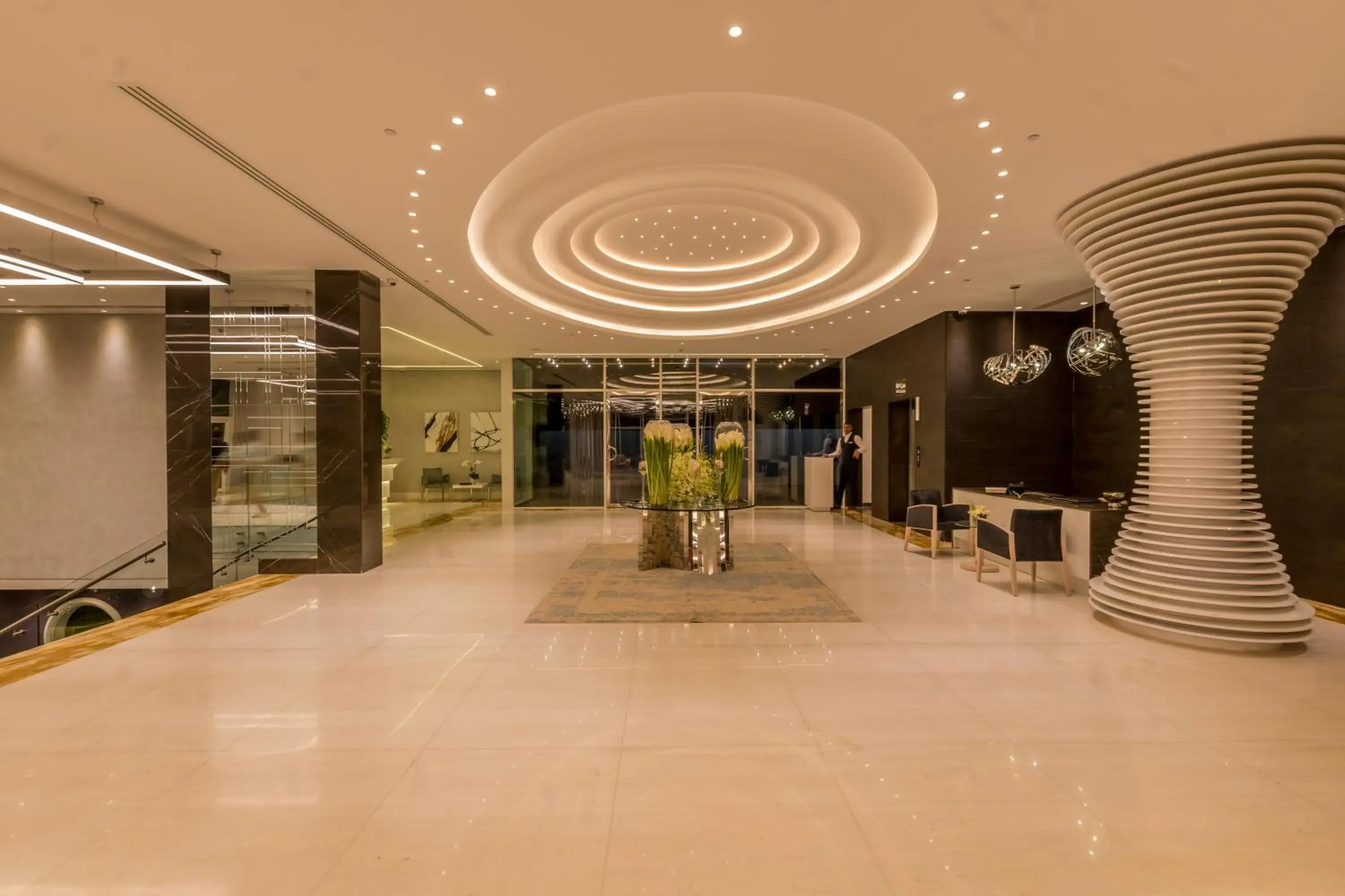 Lobby or reception in Lancaster Eden Bay Lobby or reception in Lancaster Eden Bay