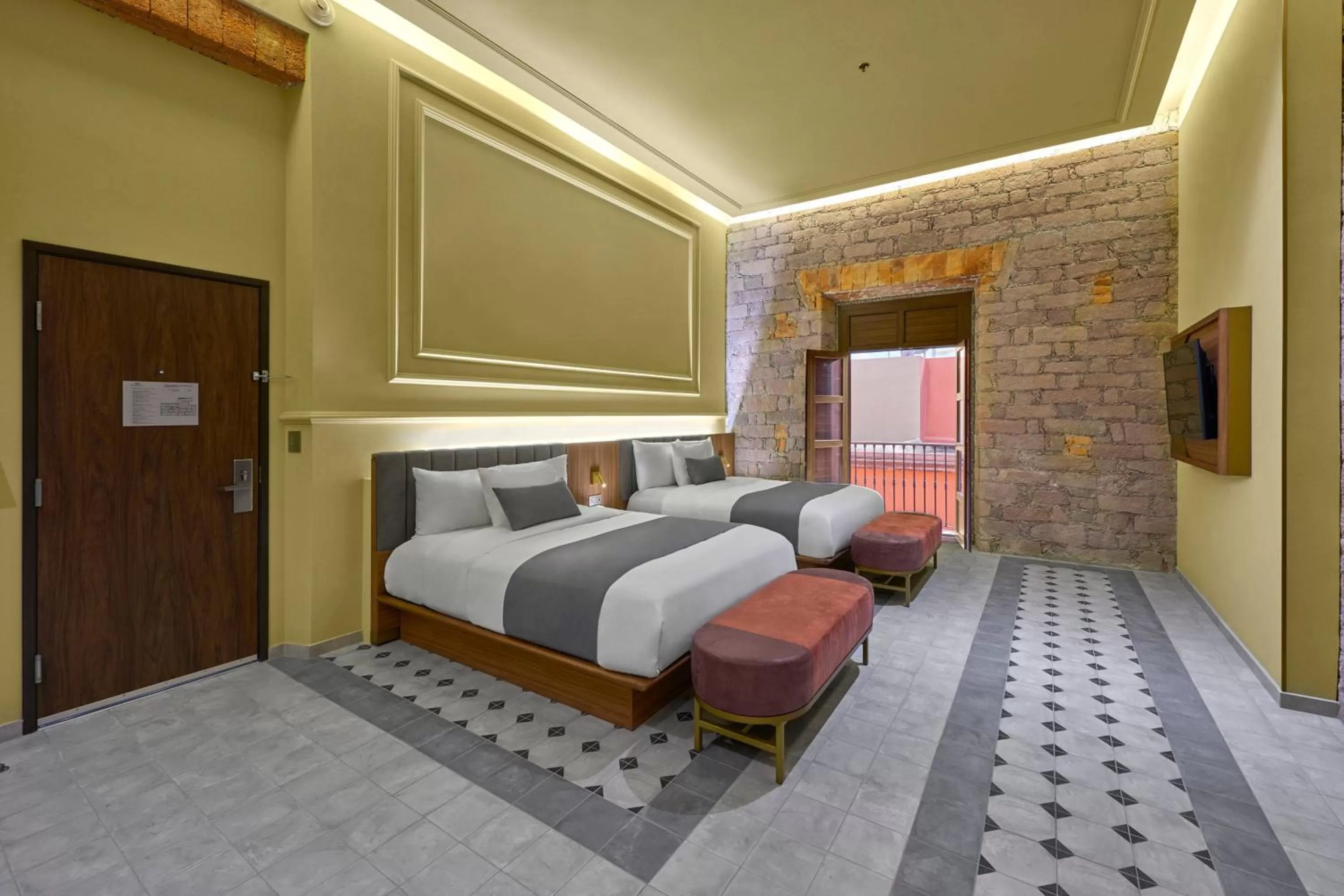 Bedroom, Bed in City Centro by Marriott San Luis Potosi