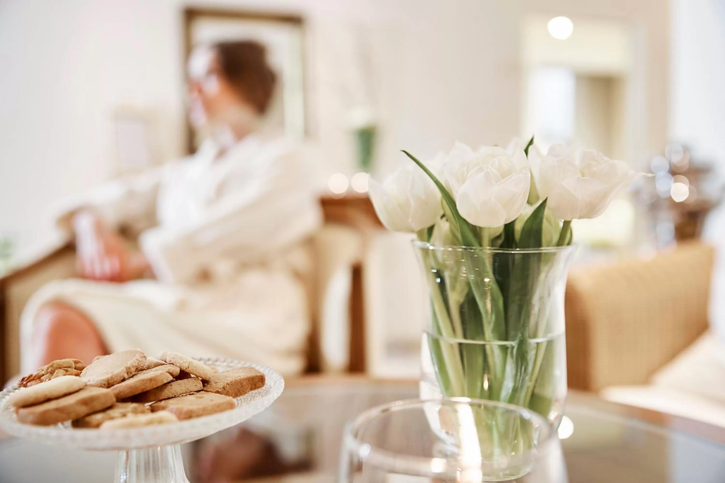 Spa and wellness centre/facilities, Bed in Landhaus Eggert