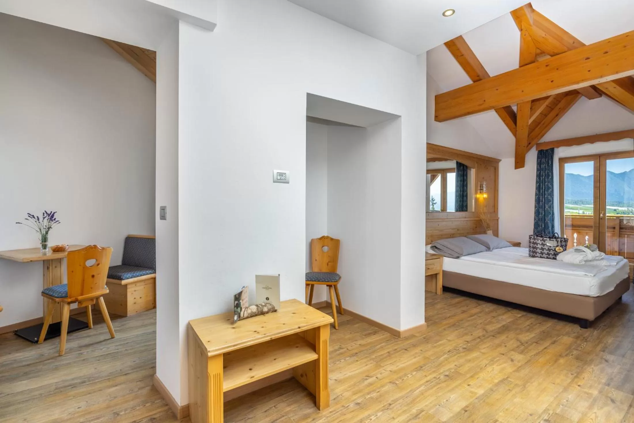 Bed in Miraval Hotel