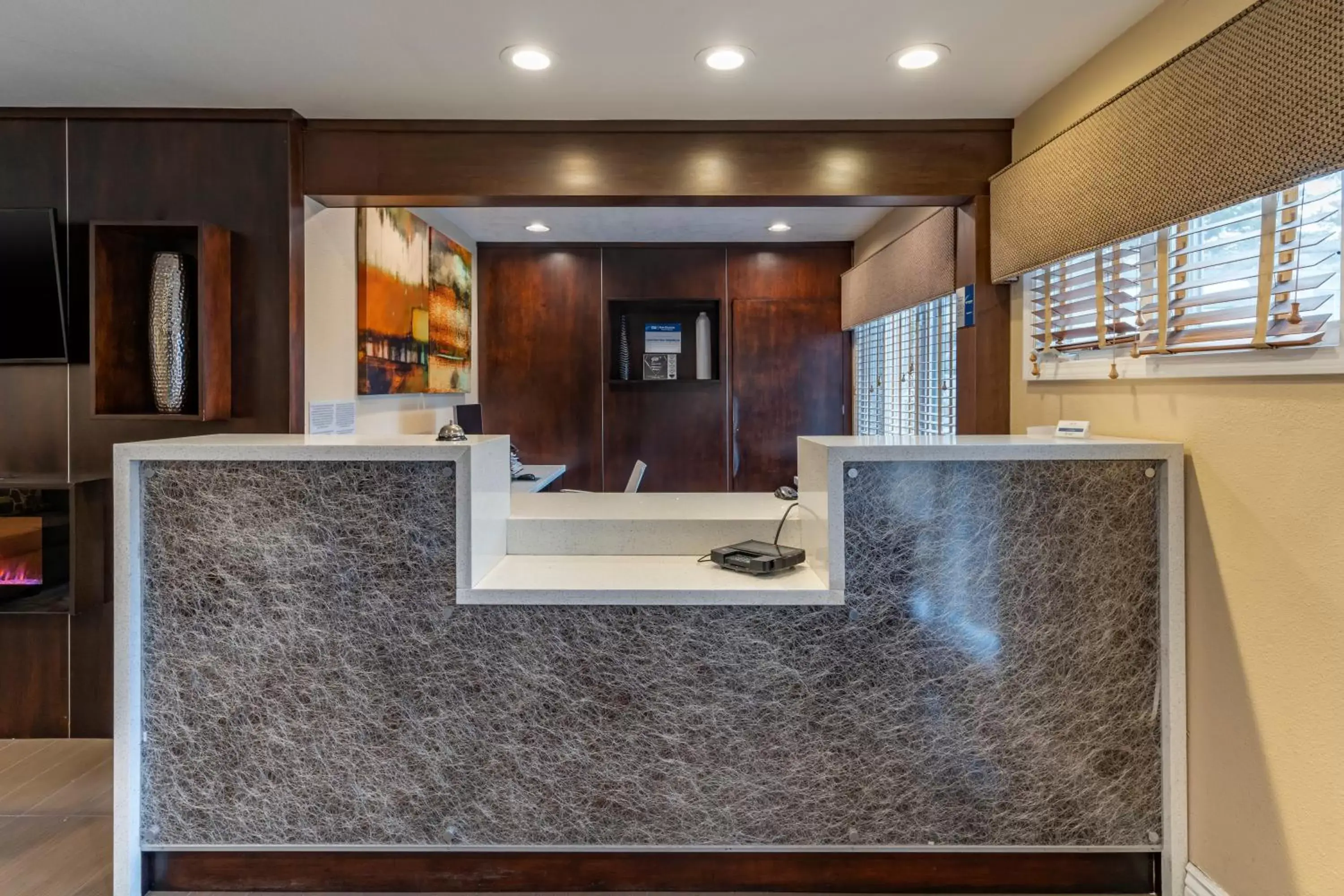 Lobby or reception in Best Western Carmel's Town House Lodge Lobby or reception in Best Western Carmel's Town House Lodge