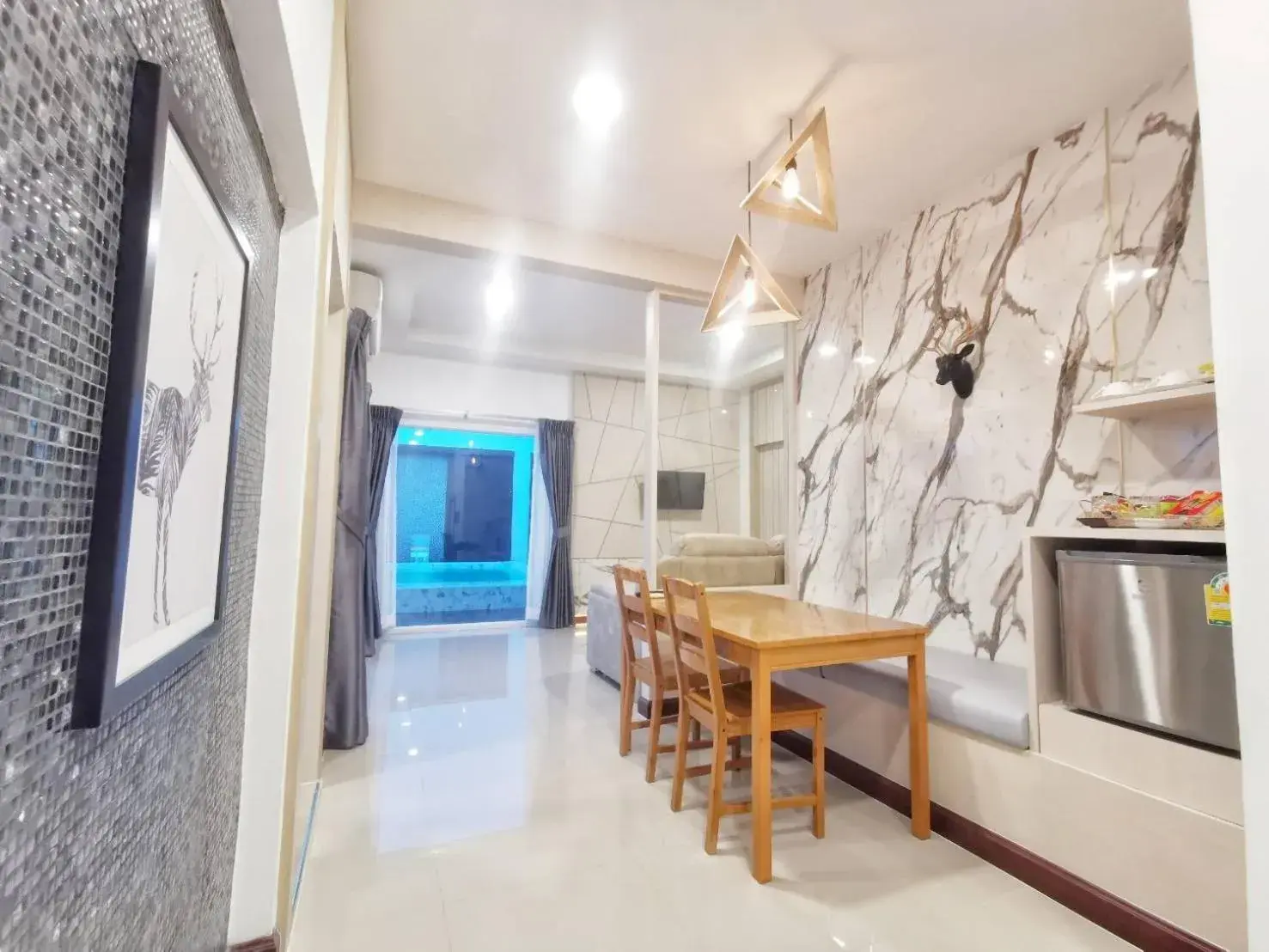 Dining Area in The Vista Pool Villa