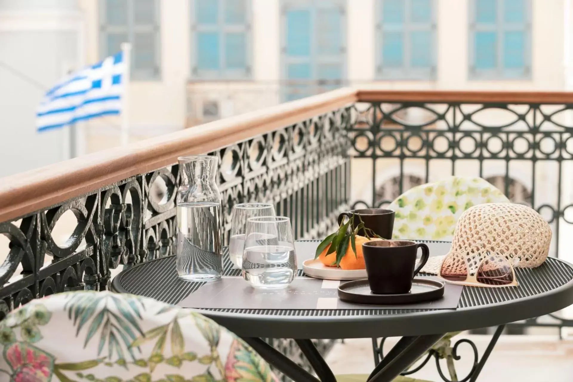 Balcony/Terrace in Castro Hotel Syros