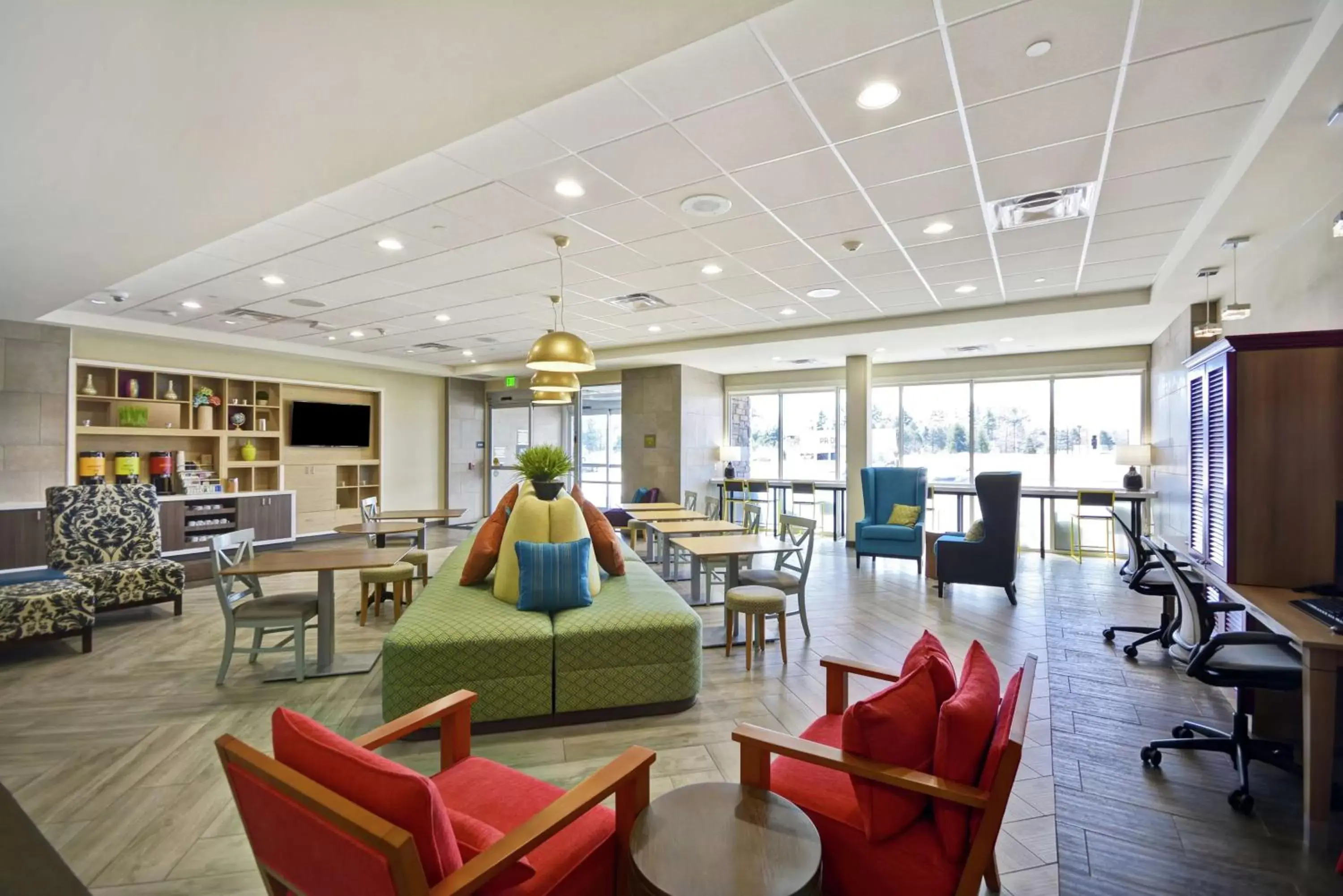 Lobby or reception in Home2 Suites by Hilton Stow Akron Lobby or reception in Home2 Suites by Hilton Stow Akron