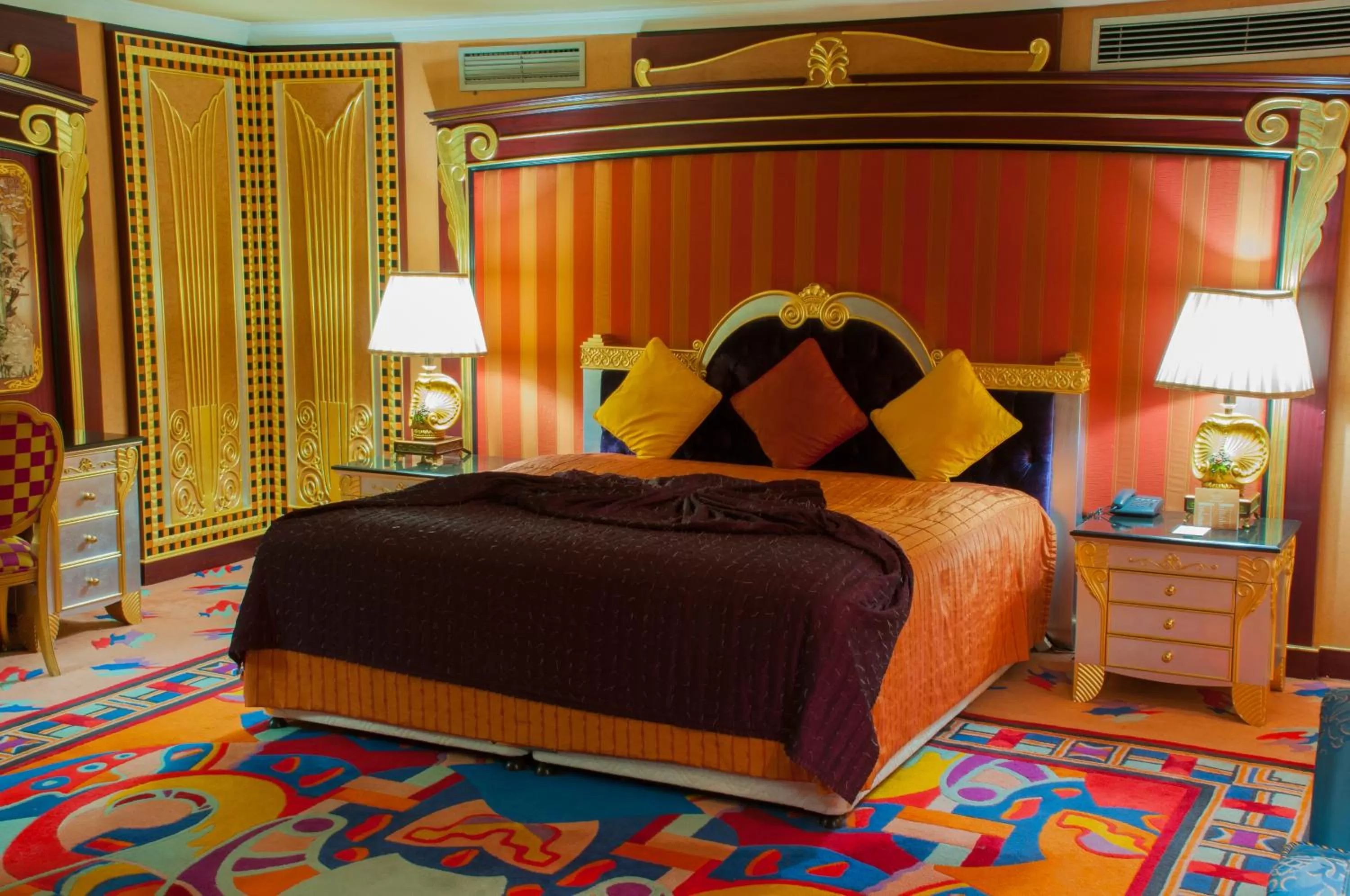 Photo of the whole room, Bed in Royal Mirage Deluxe