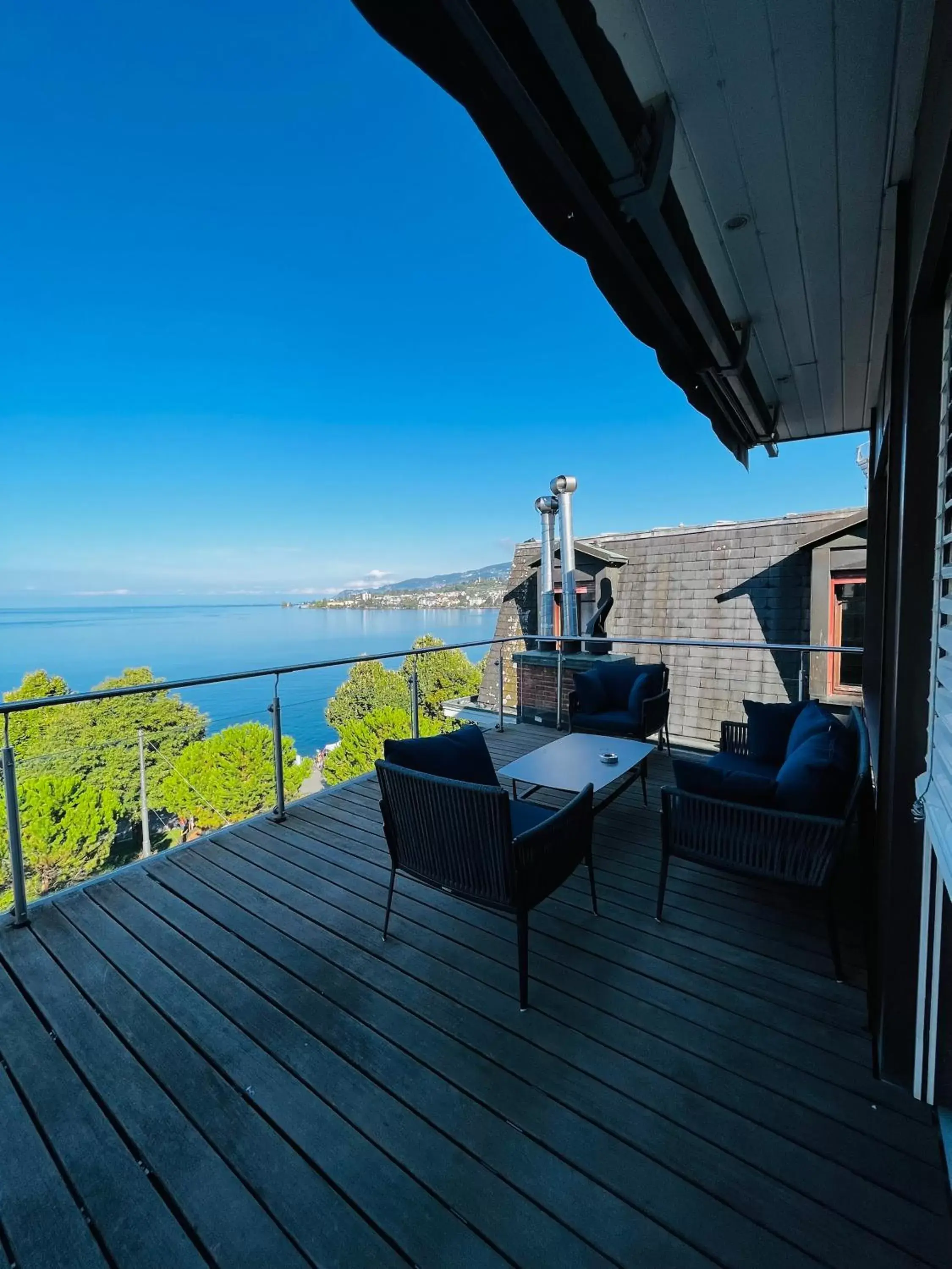 Balcony/Terrace in La Rouvenaz