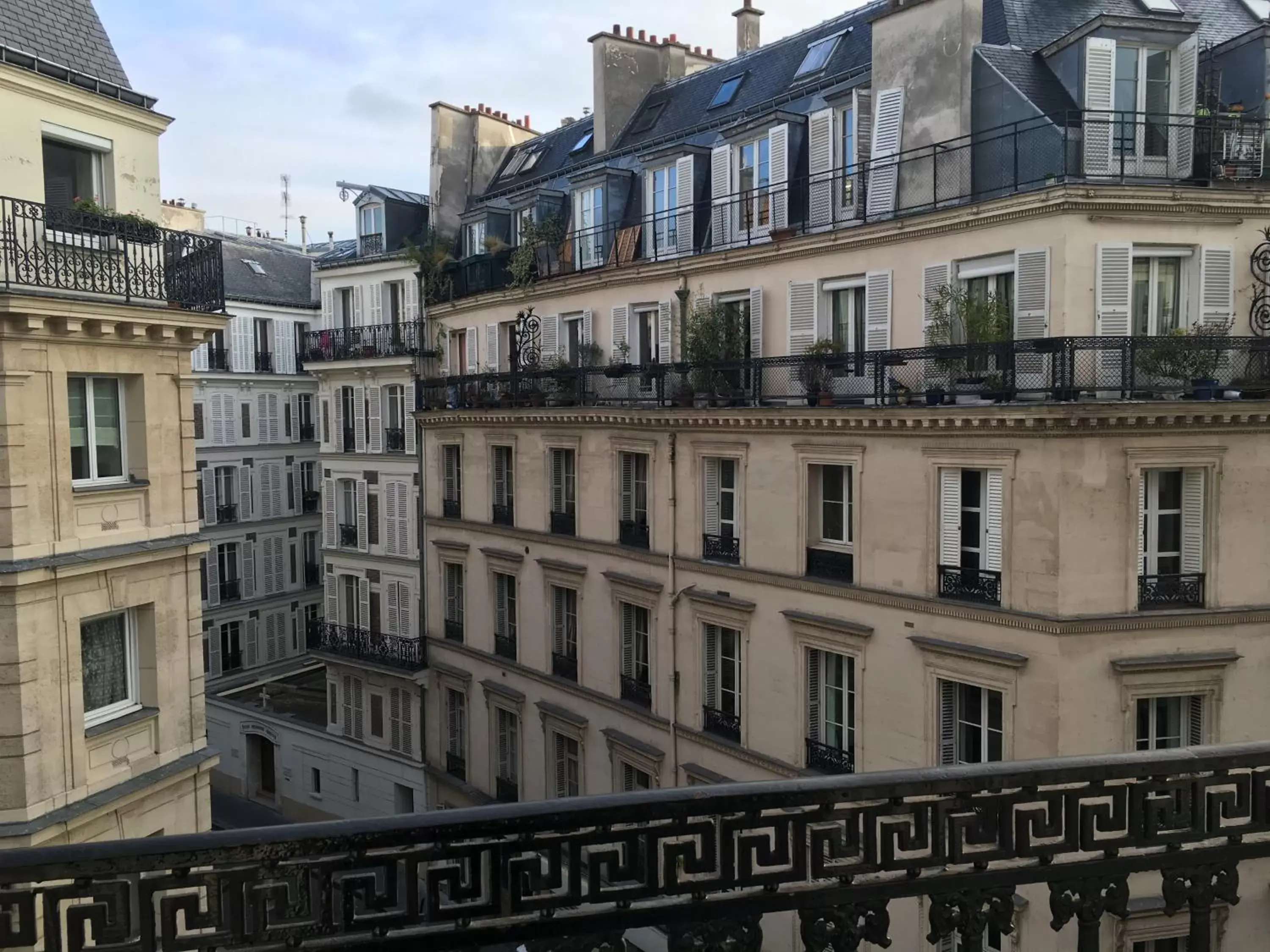 City view in Hotel Antin Saint-Georges