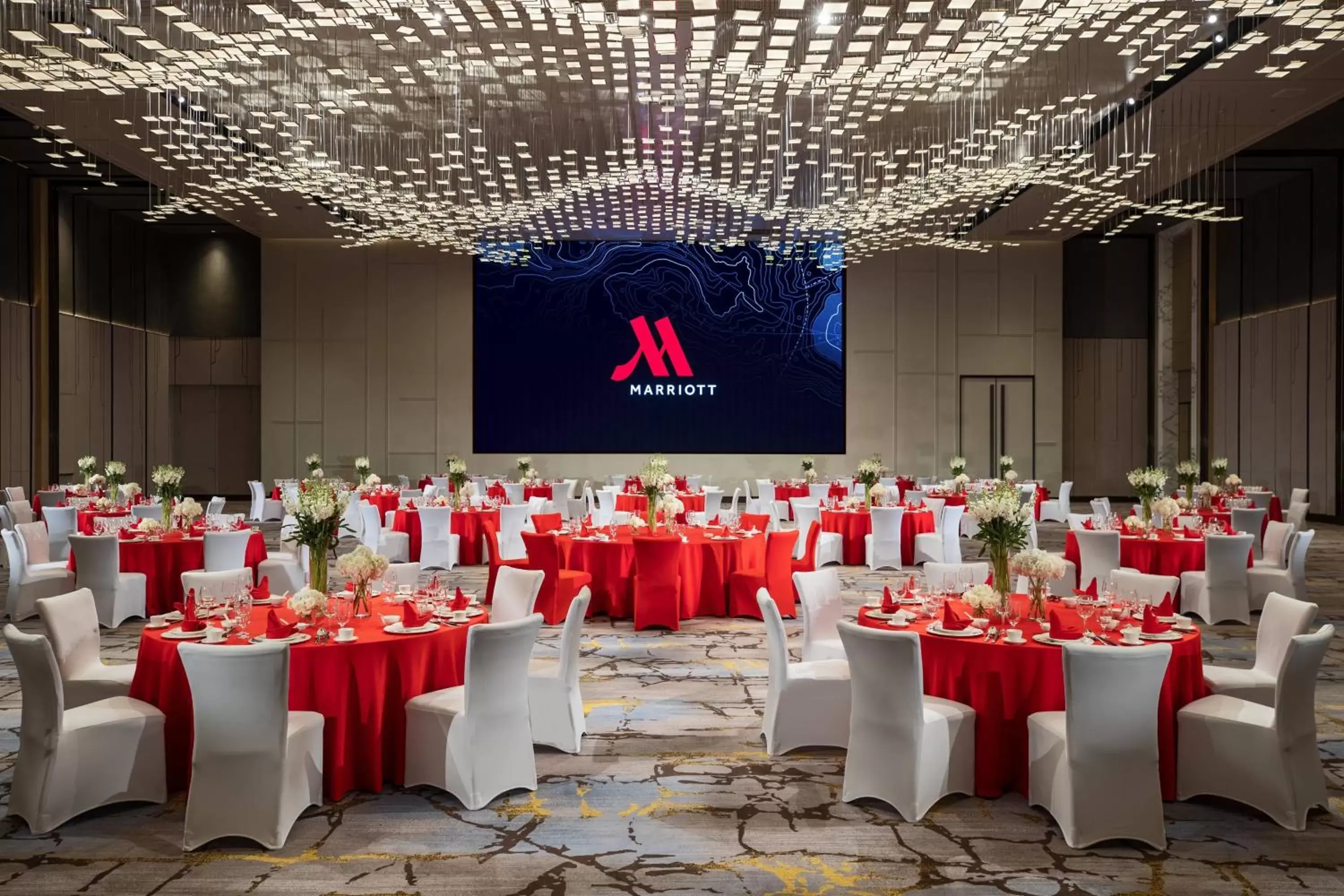 Meeting/conference room, Banquet Facilities in Yantai Marriott Hotel