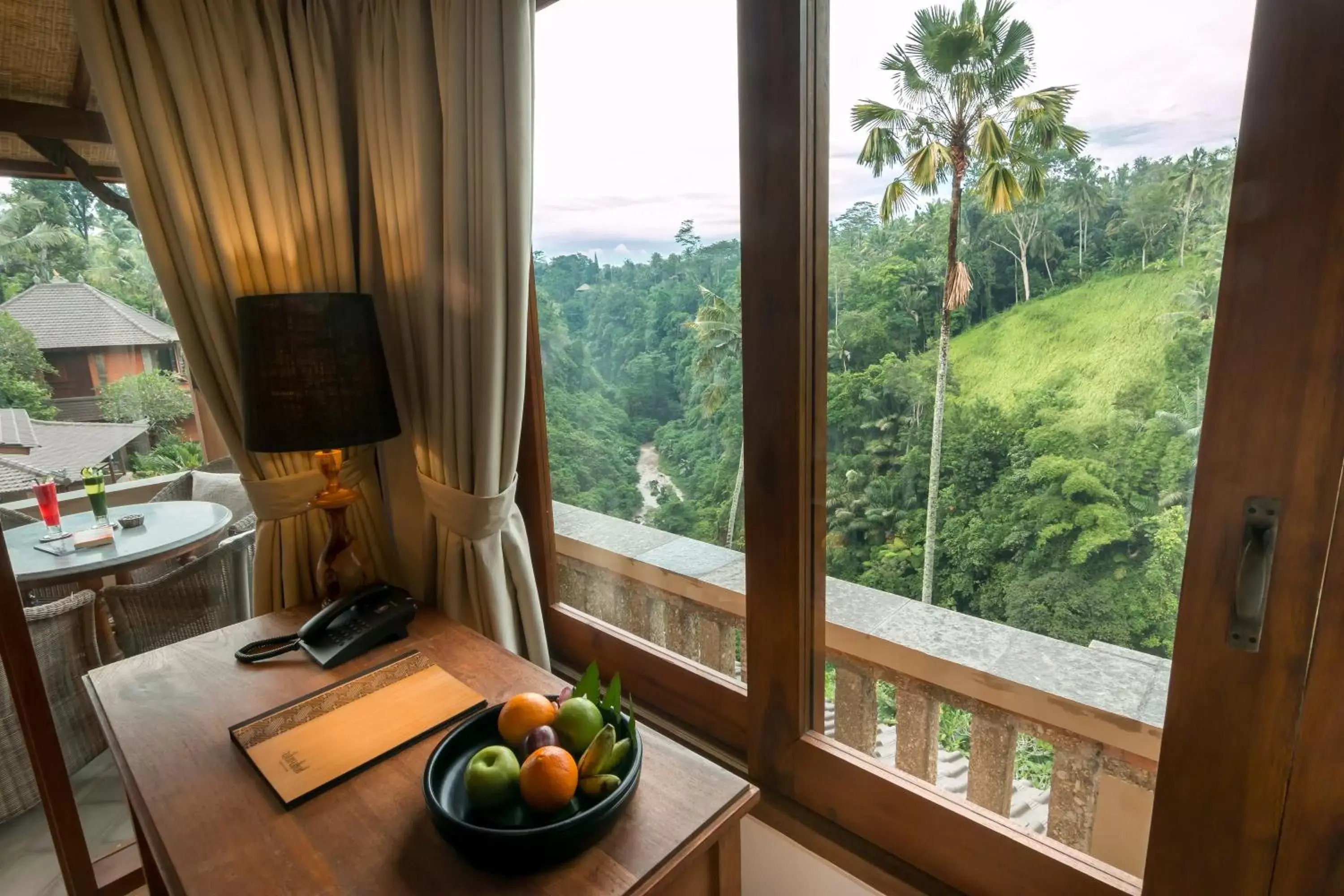 River view in Ulun Ubud Resort - CHSE Certified