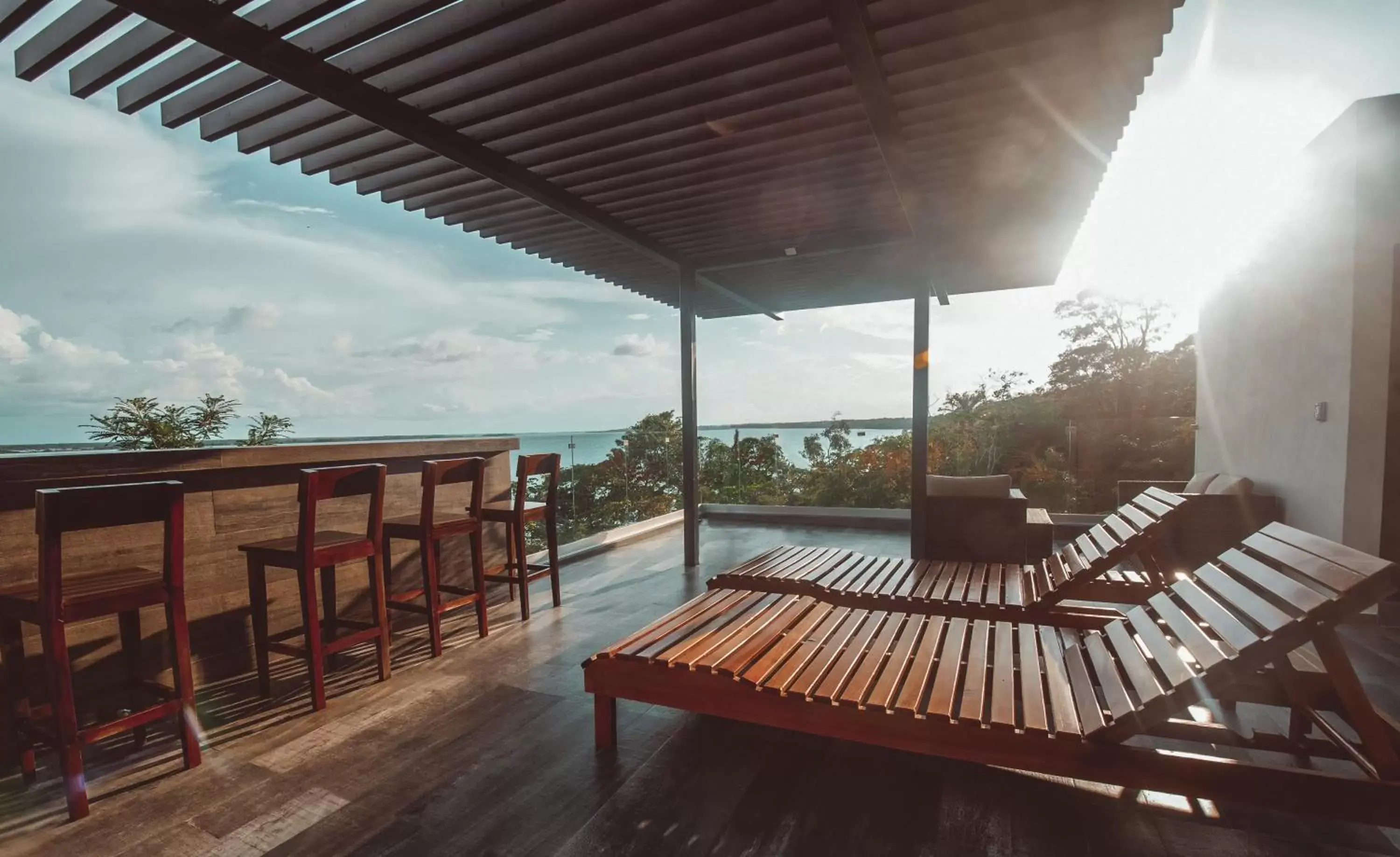 Solarium in MBH Maya Bacalar Hotel Boutique