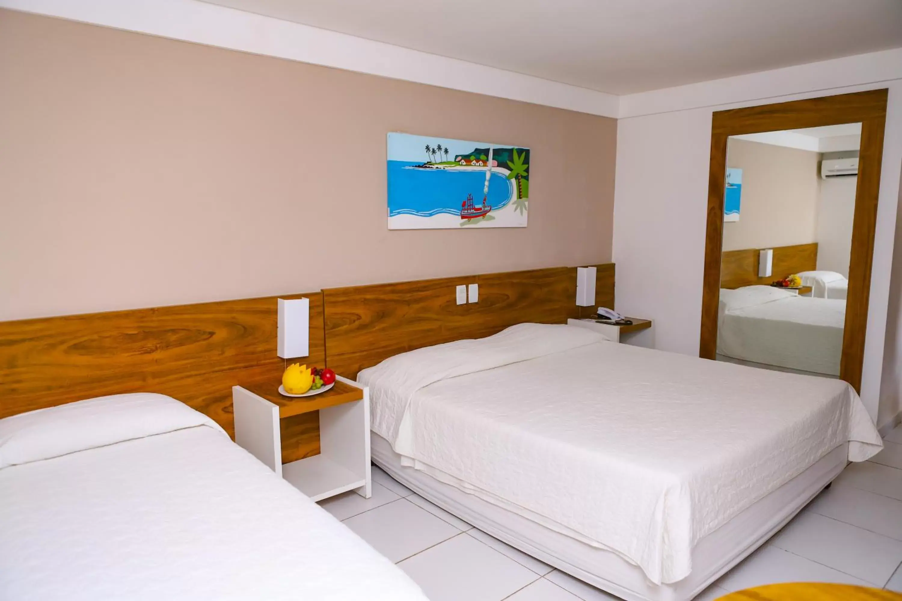 Bedroom, Bed in Porto Suítes Natal Hotel
