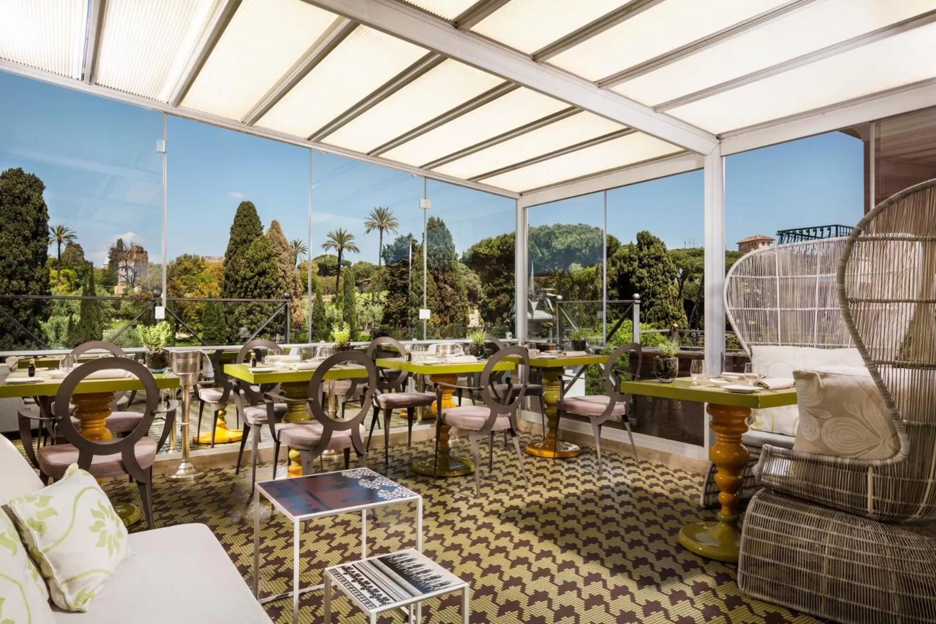 Balcony/Terrace in Hotel Palazzo Manfredi – Small Luxury Hotels of the World