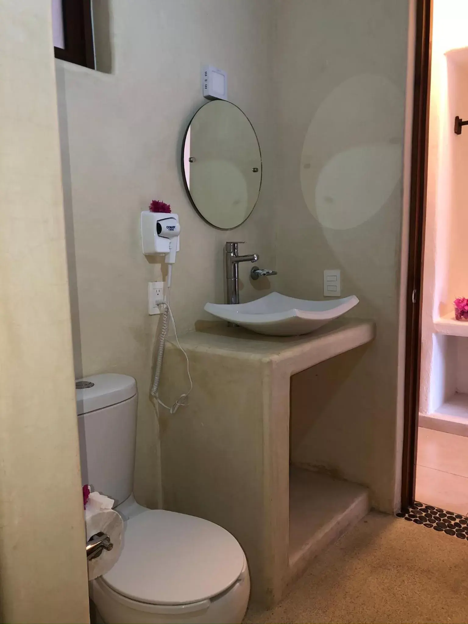 Bathroom in Hotel Aldea Sol