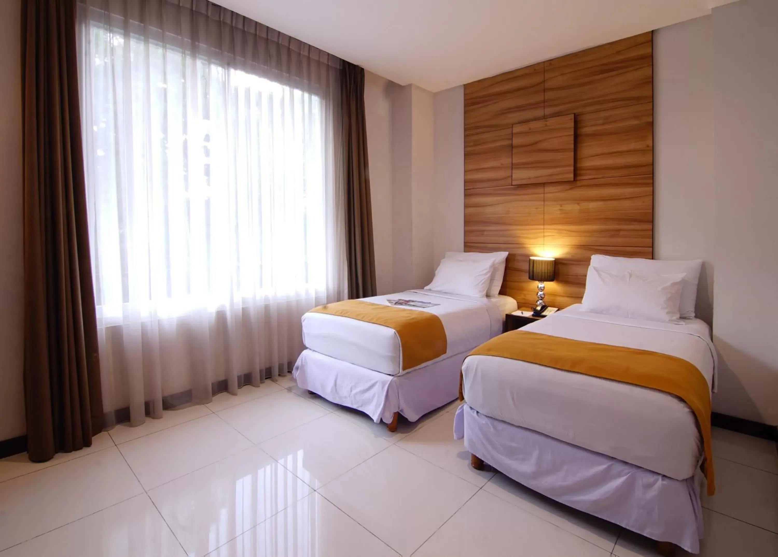 Bed in Royal Hotel Bogor