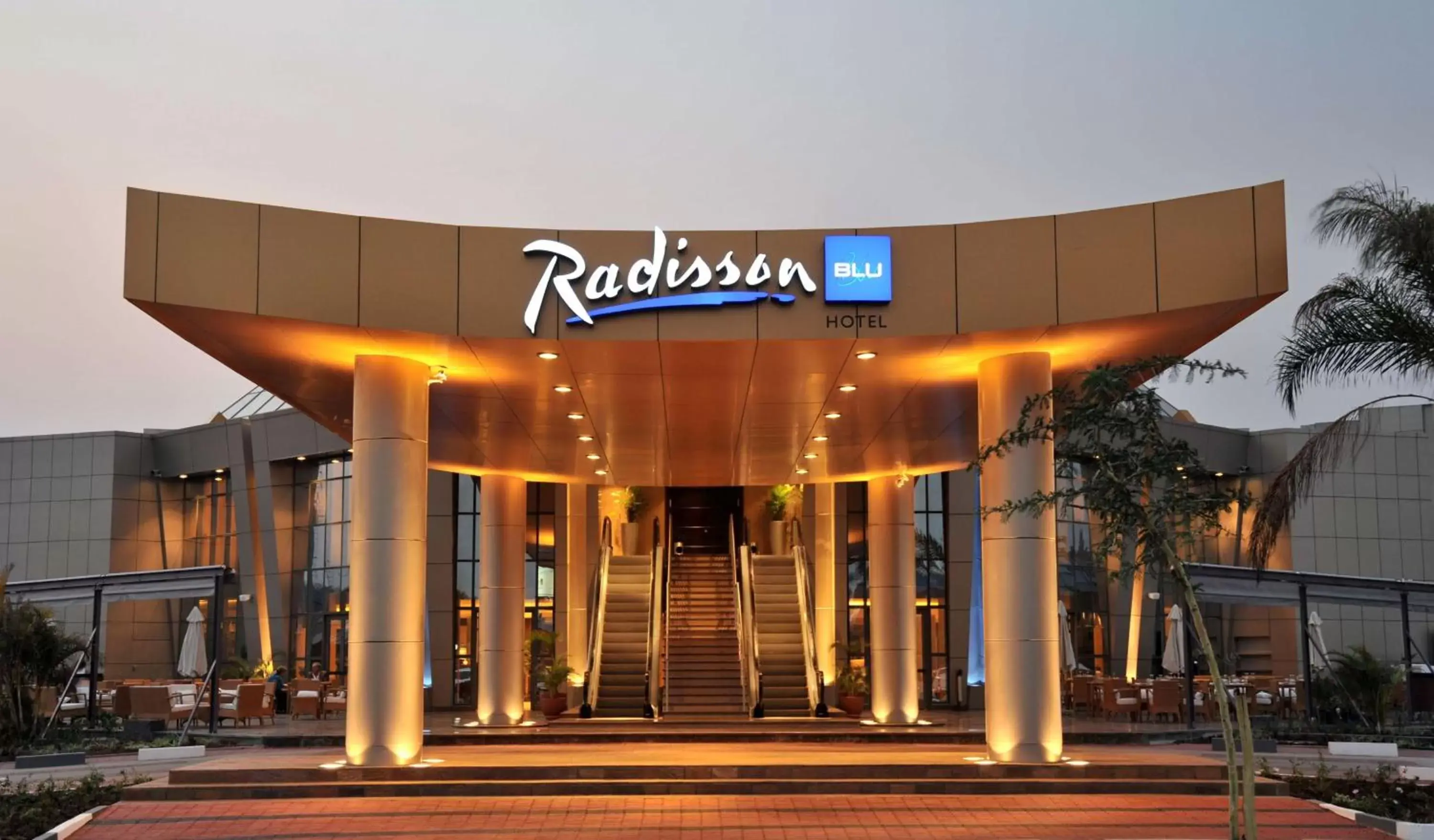Property building in Radisson Blu Hotel Lusaka