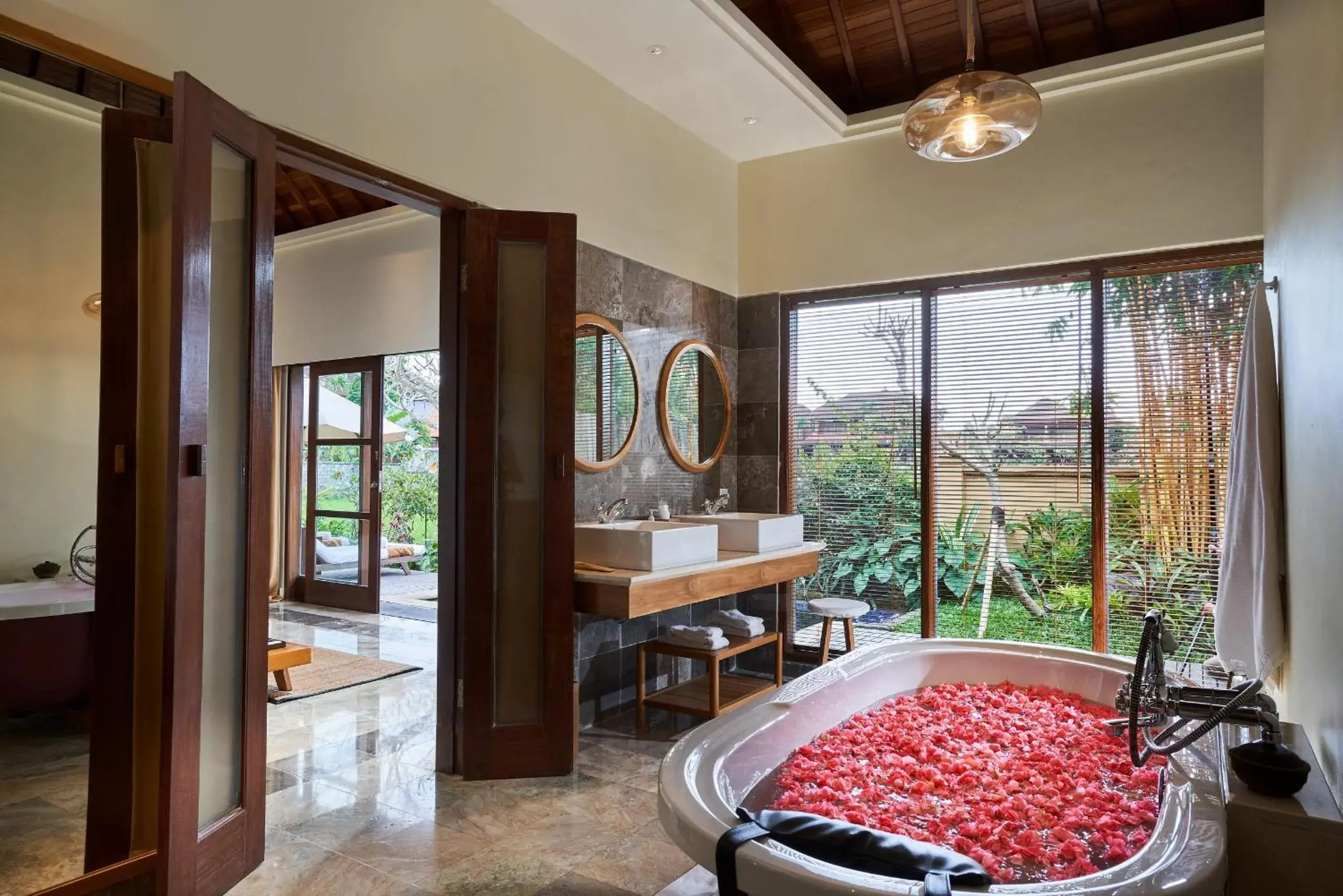 Bathroom in Komaneka at Monkey Forest Ubud