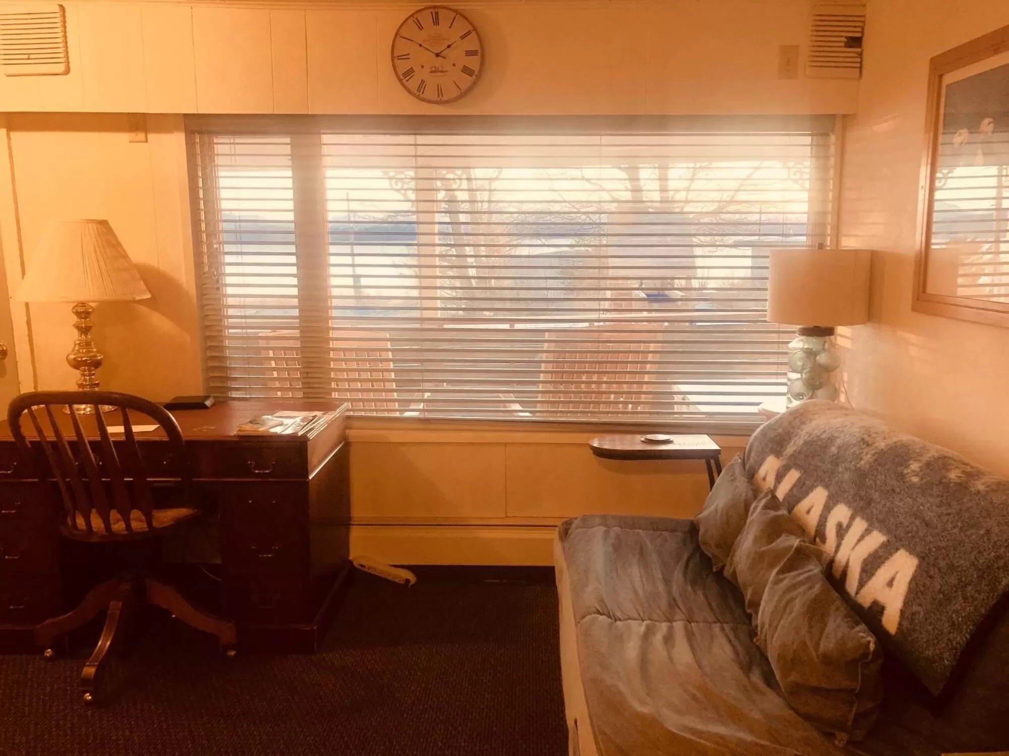 Seating Area in Driftwood Inn