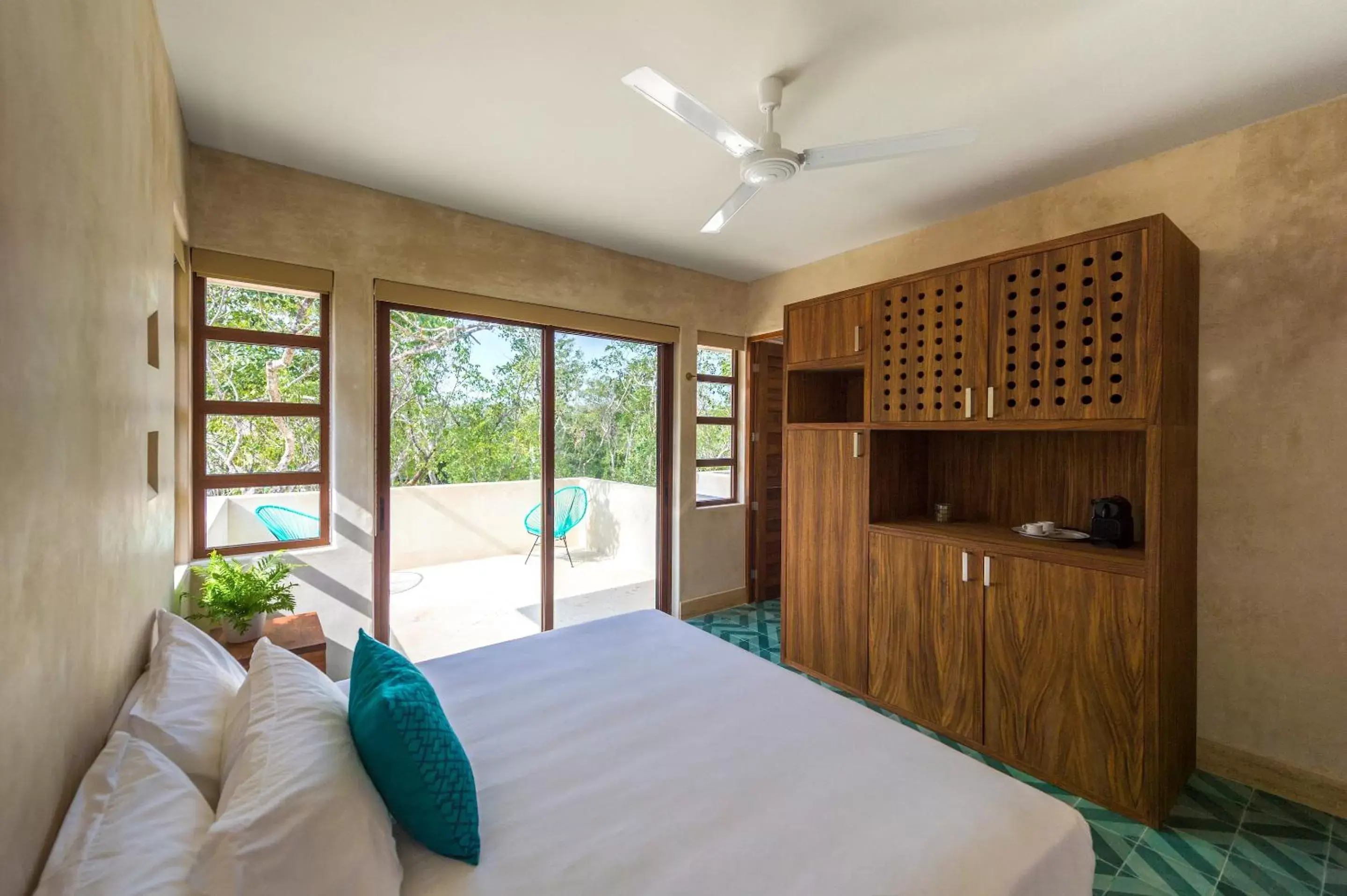 Bedroom in Hotel Tiki Tiki Tulum