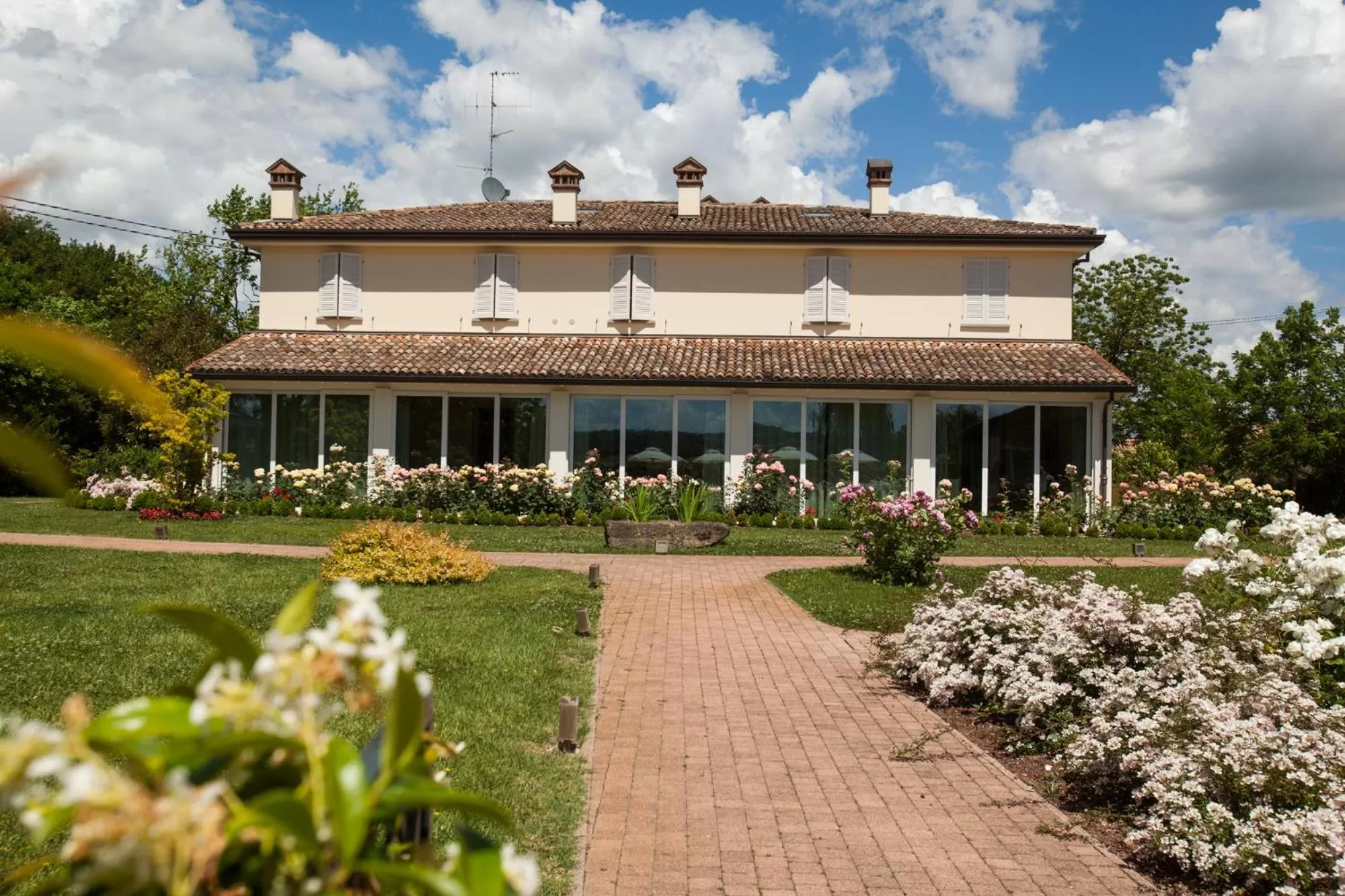 Property building in Villa Abbondanzi Resort