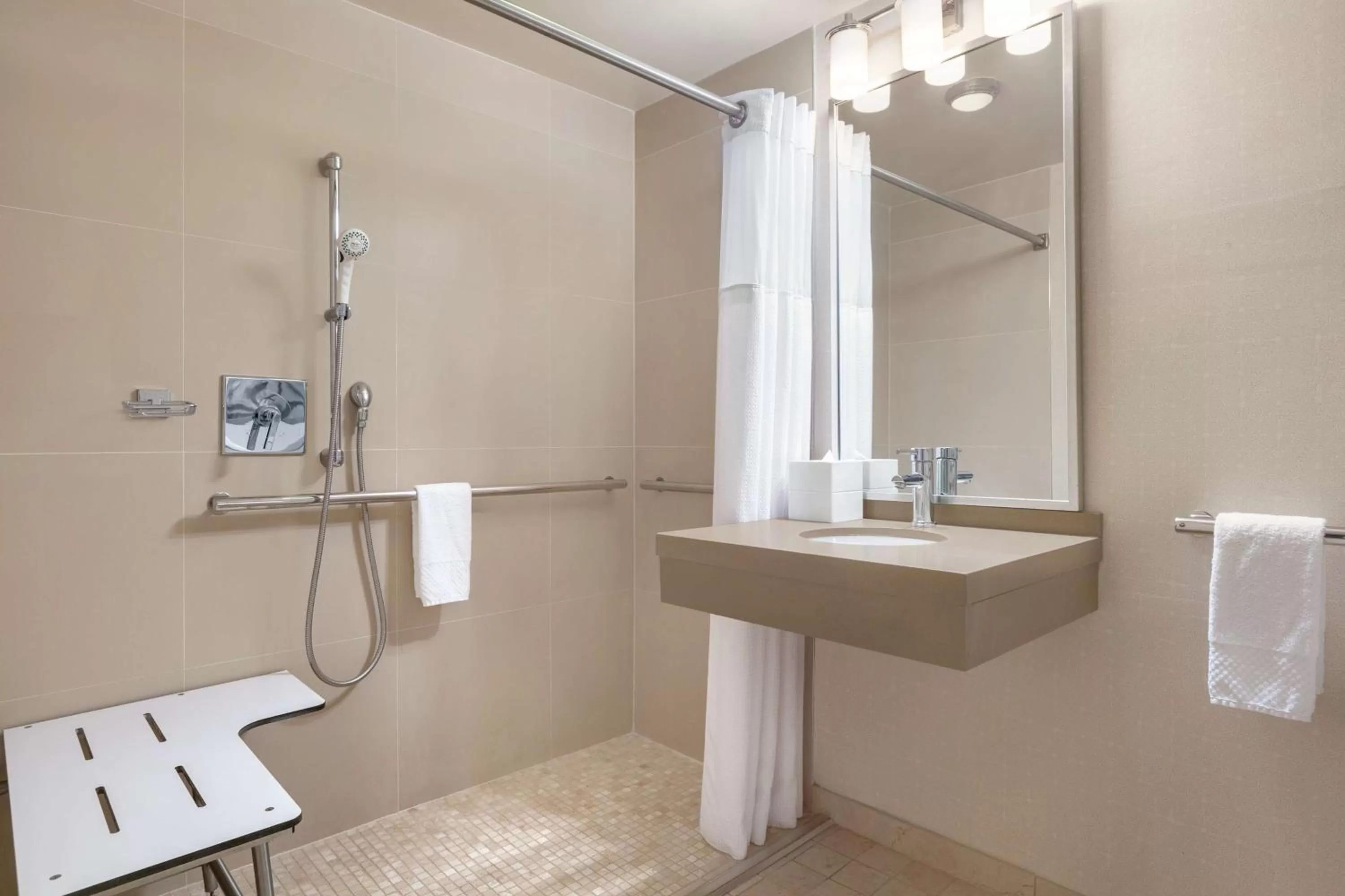 Bathroom in Hilton New York Times Square