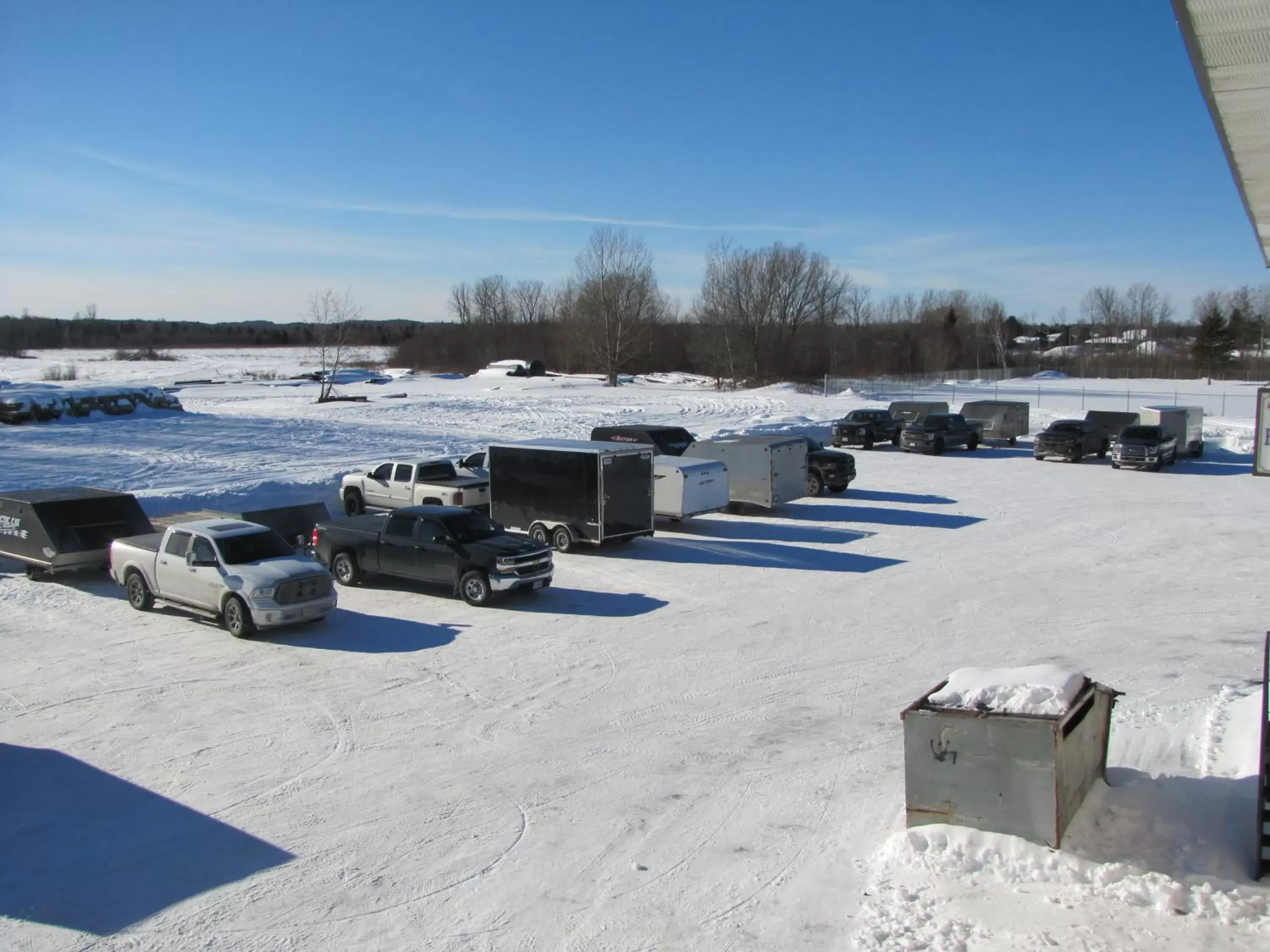 Winter in Northland Motel