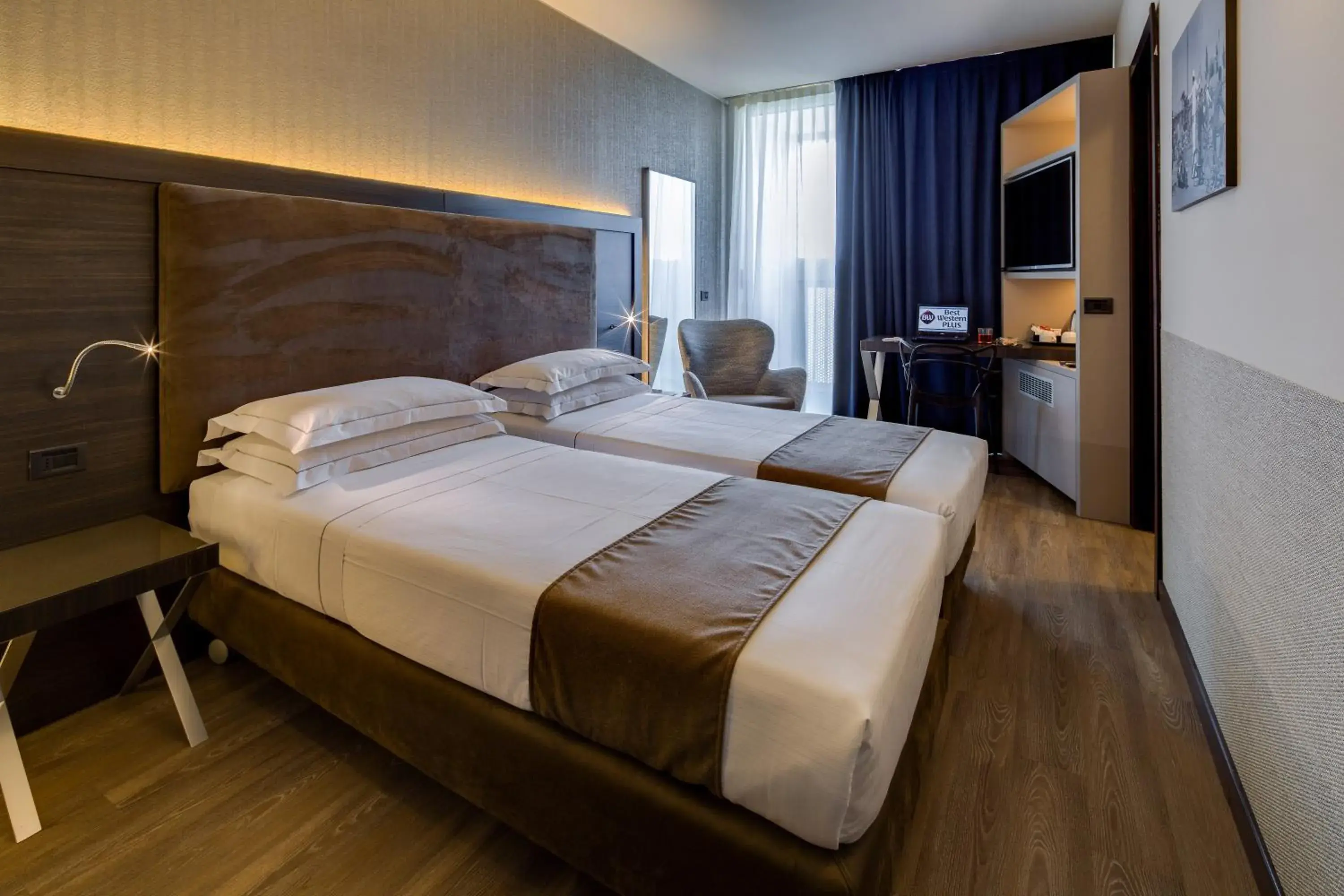 Bedroom, Bed in Best Western Plus Hotel Farnese
