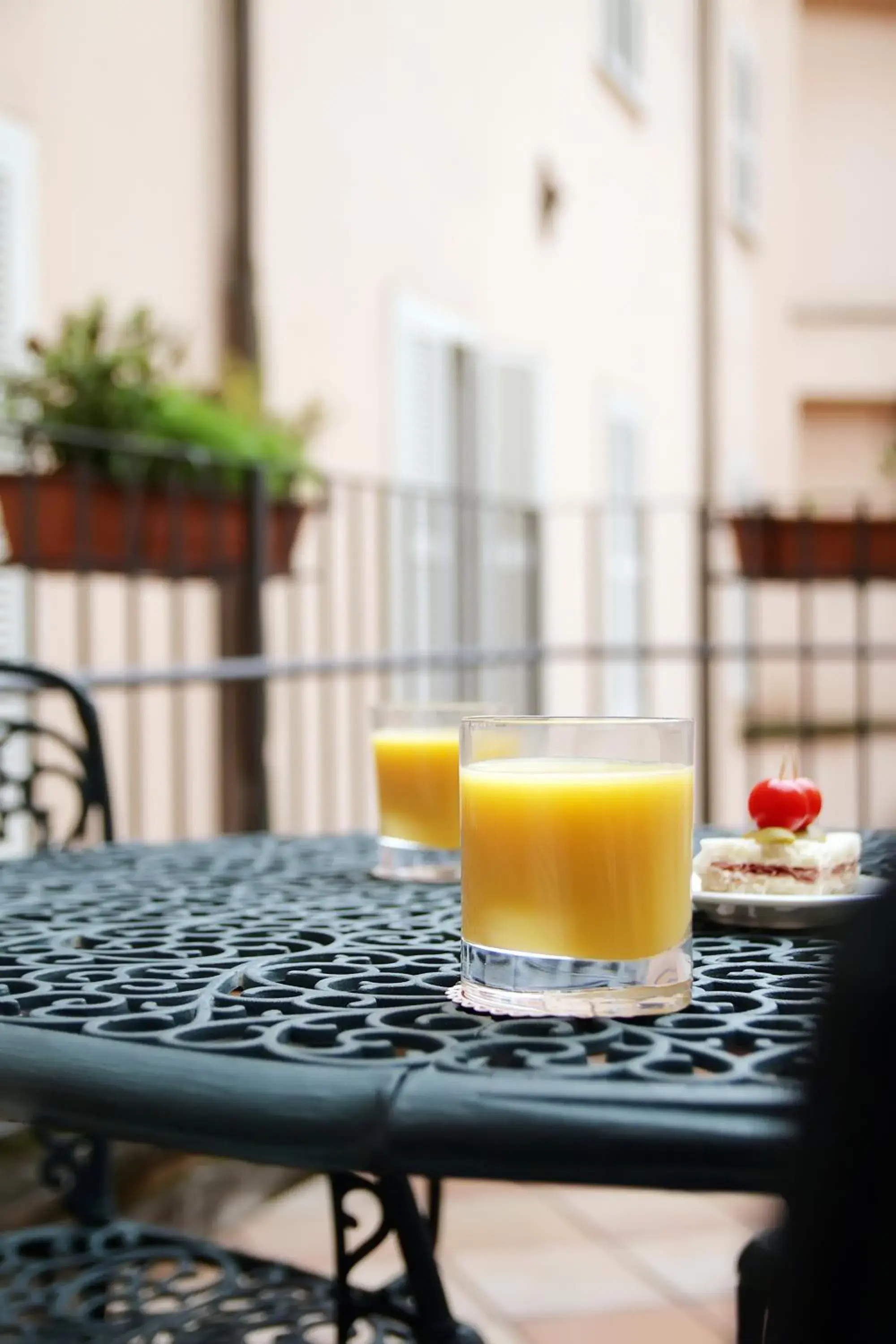 Balcony/Terrace in Hotel Albergo Santa Chiara