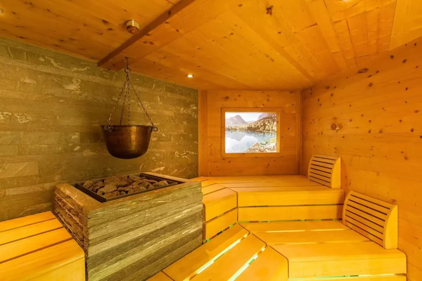 Sauna in Hotel Rosatsch