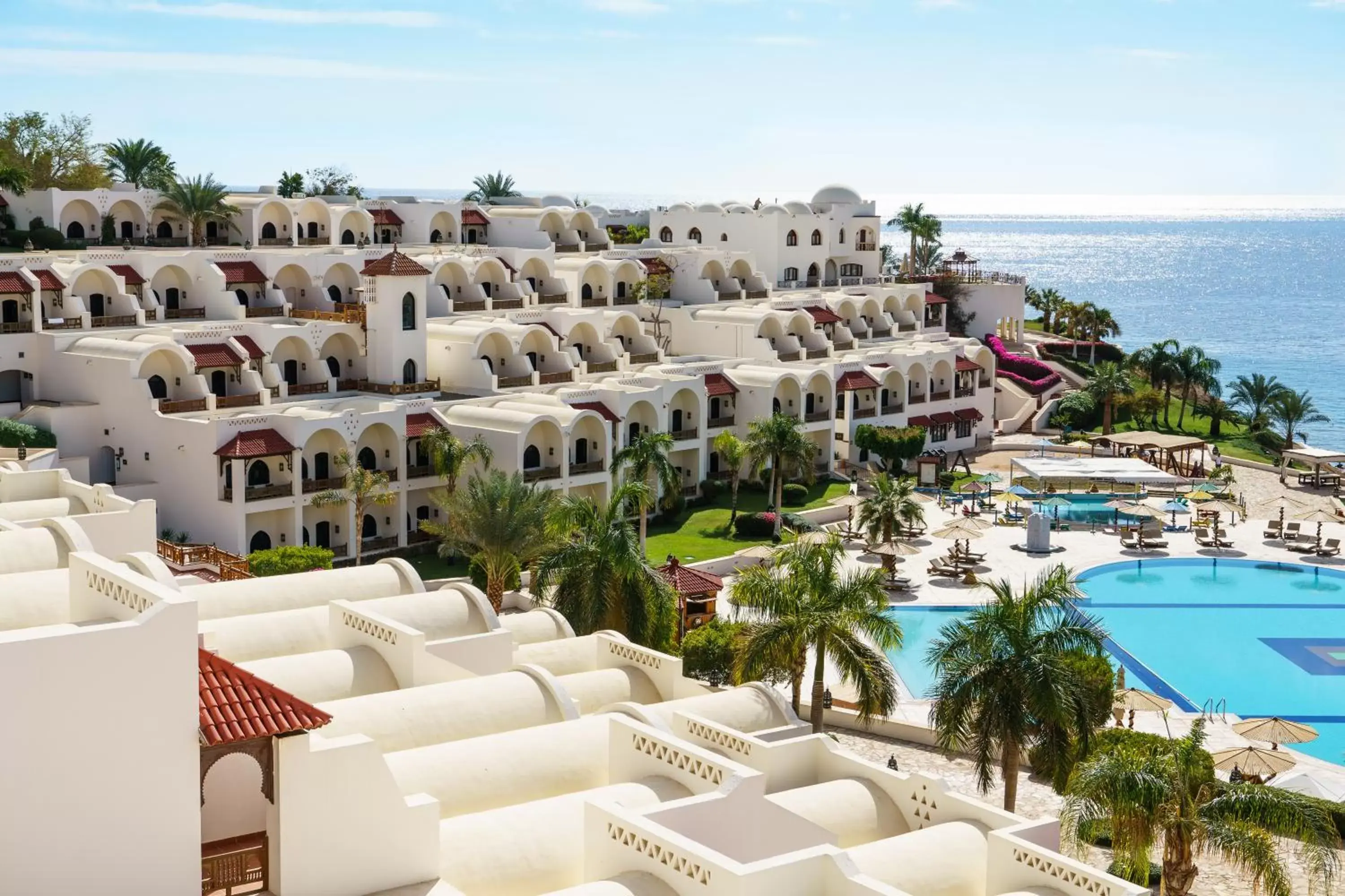 Pool View in Movenpick Resort Sharm El Sheikh