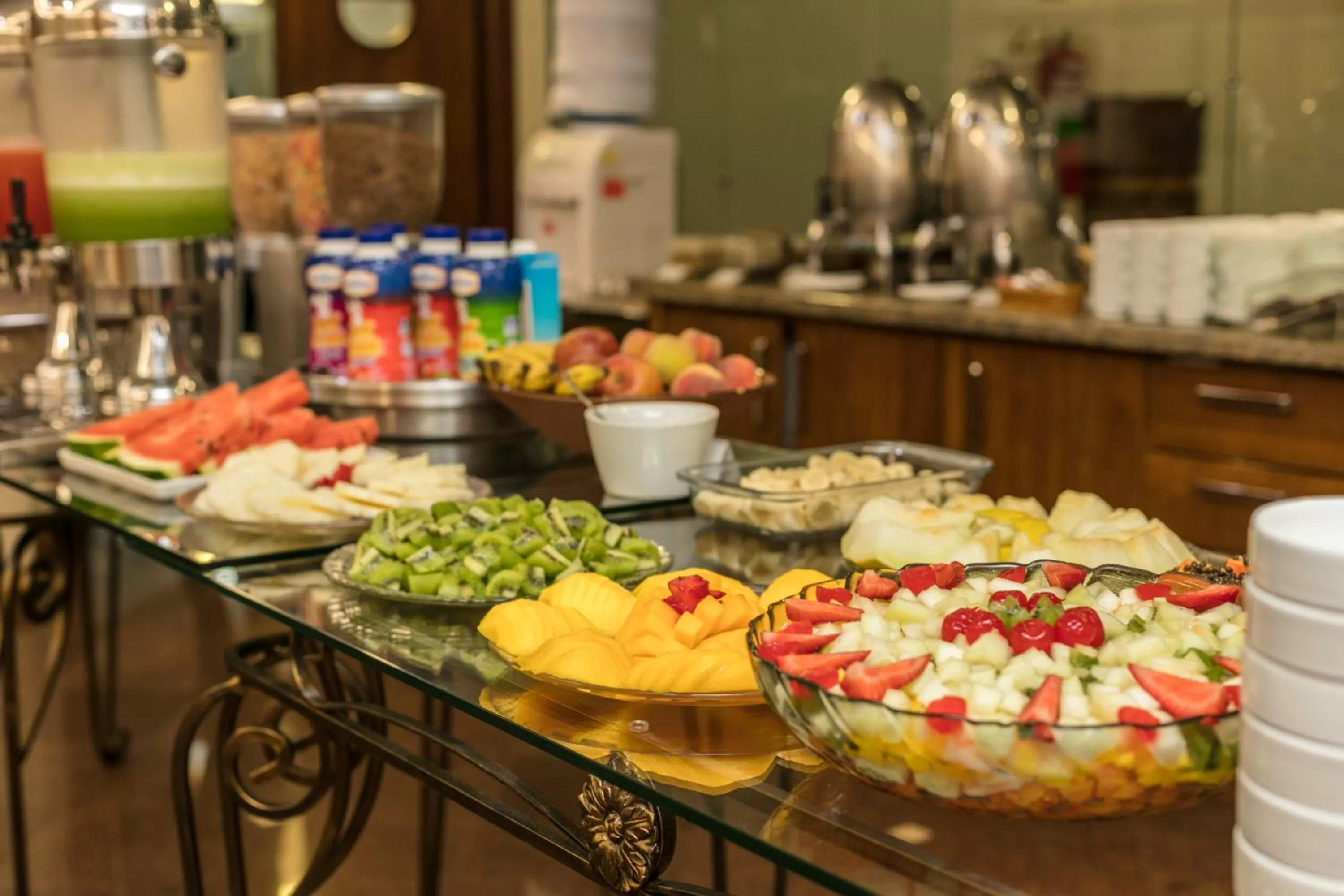 Italian breakfast in Dall’Onder Vittoria Hotel Bento Gonçalves