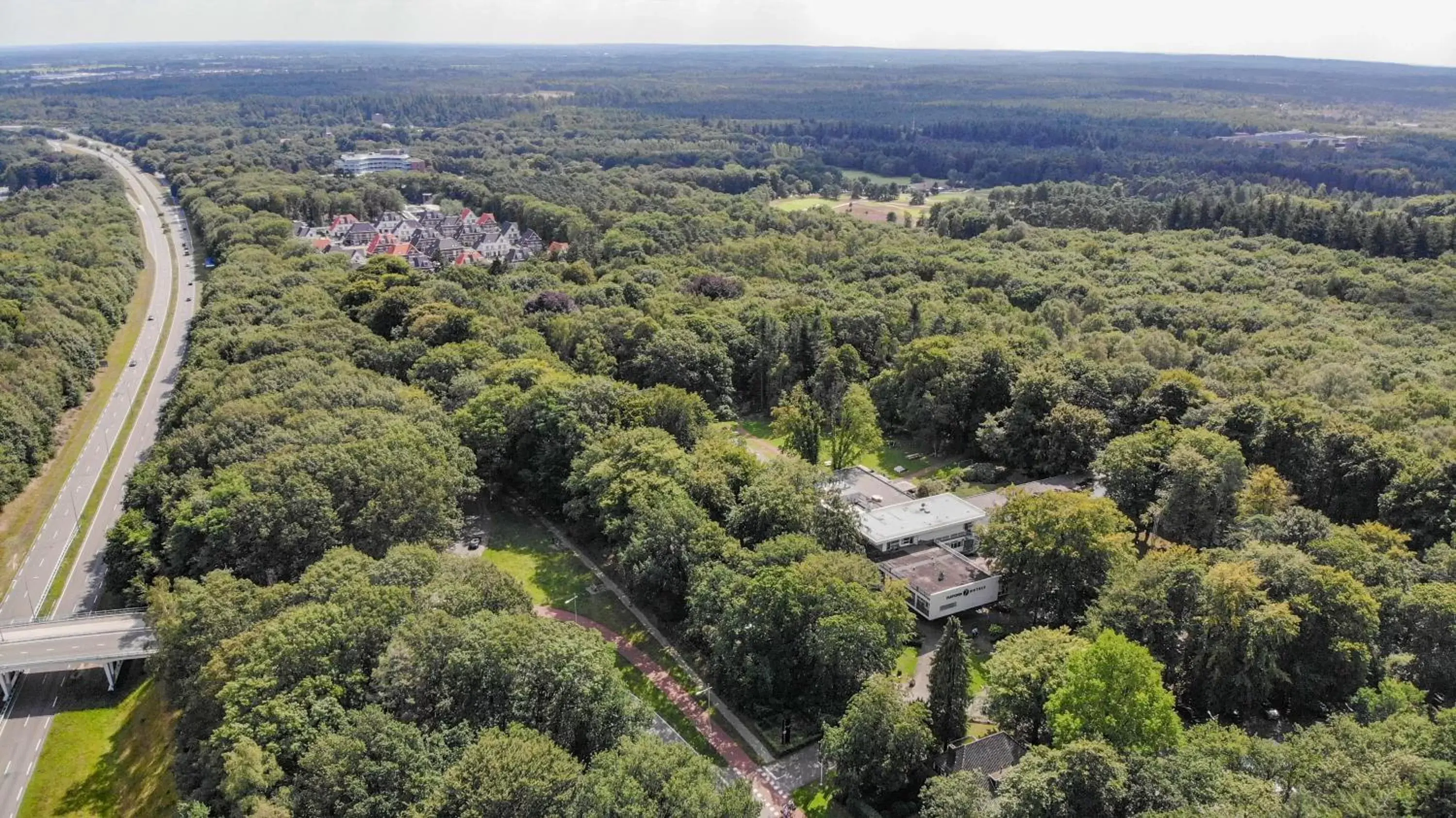 Bird's eye view, Bird's-eye View in Fletcher Hotel Restaurant Amersfoort