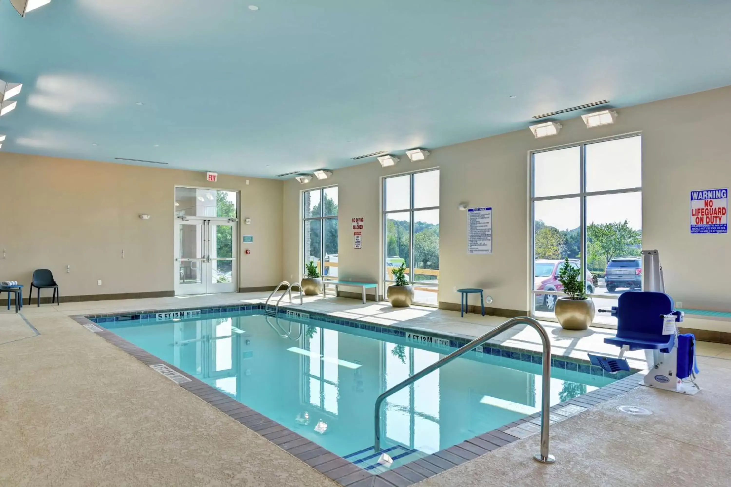 Swimming Pool in Home2 Suites By Hilton Charlotte Piper Glen