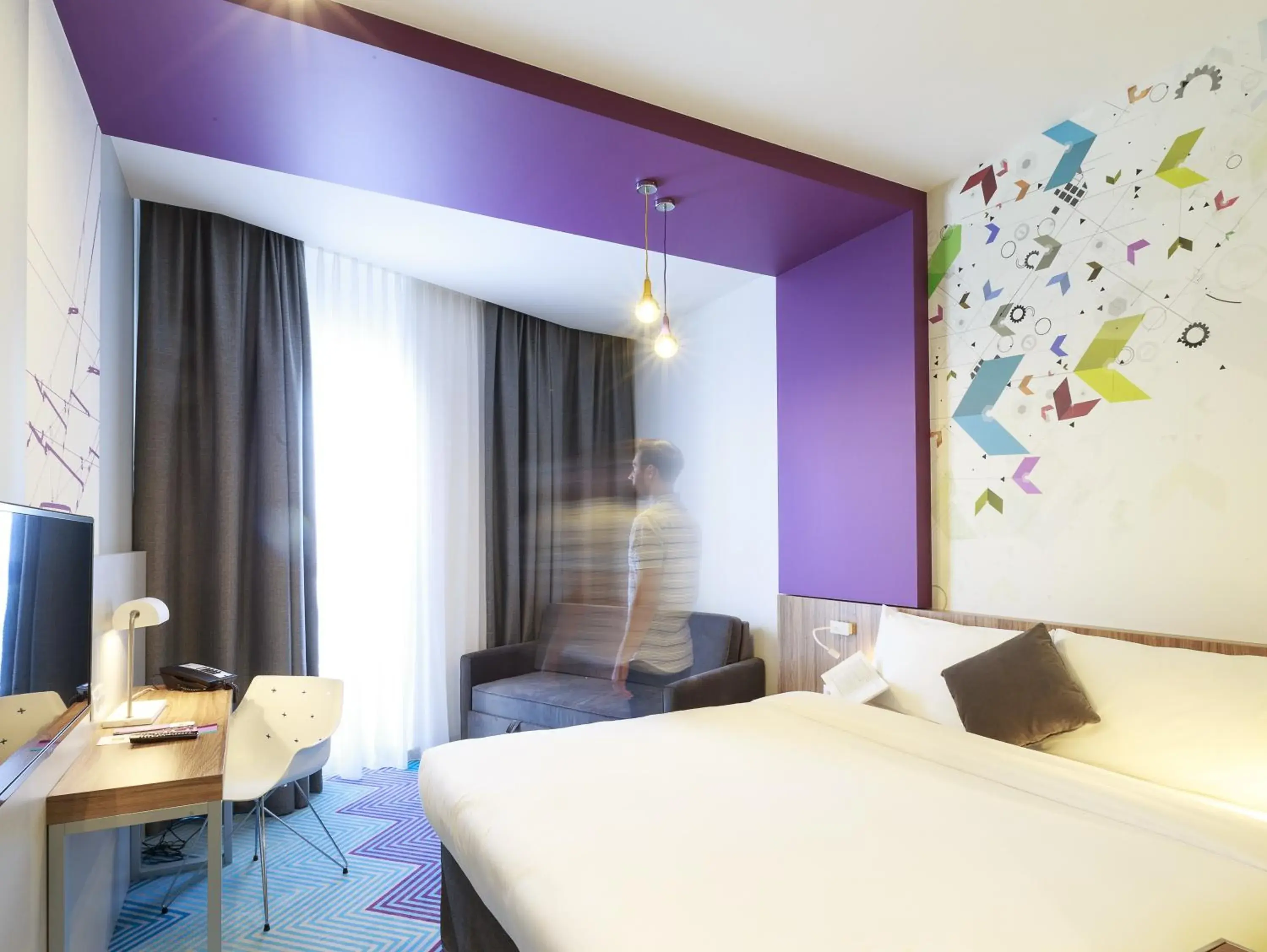 Photo of the whole room, Bed in Ibis Styles Lviv Center