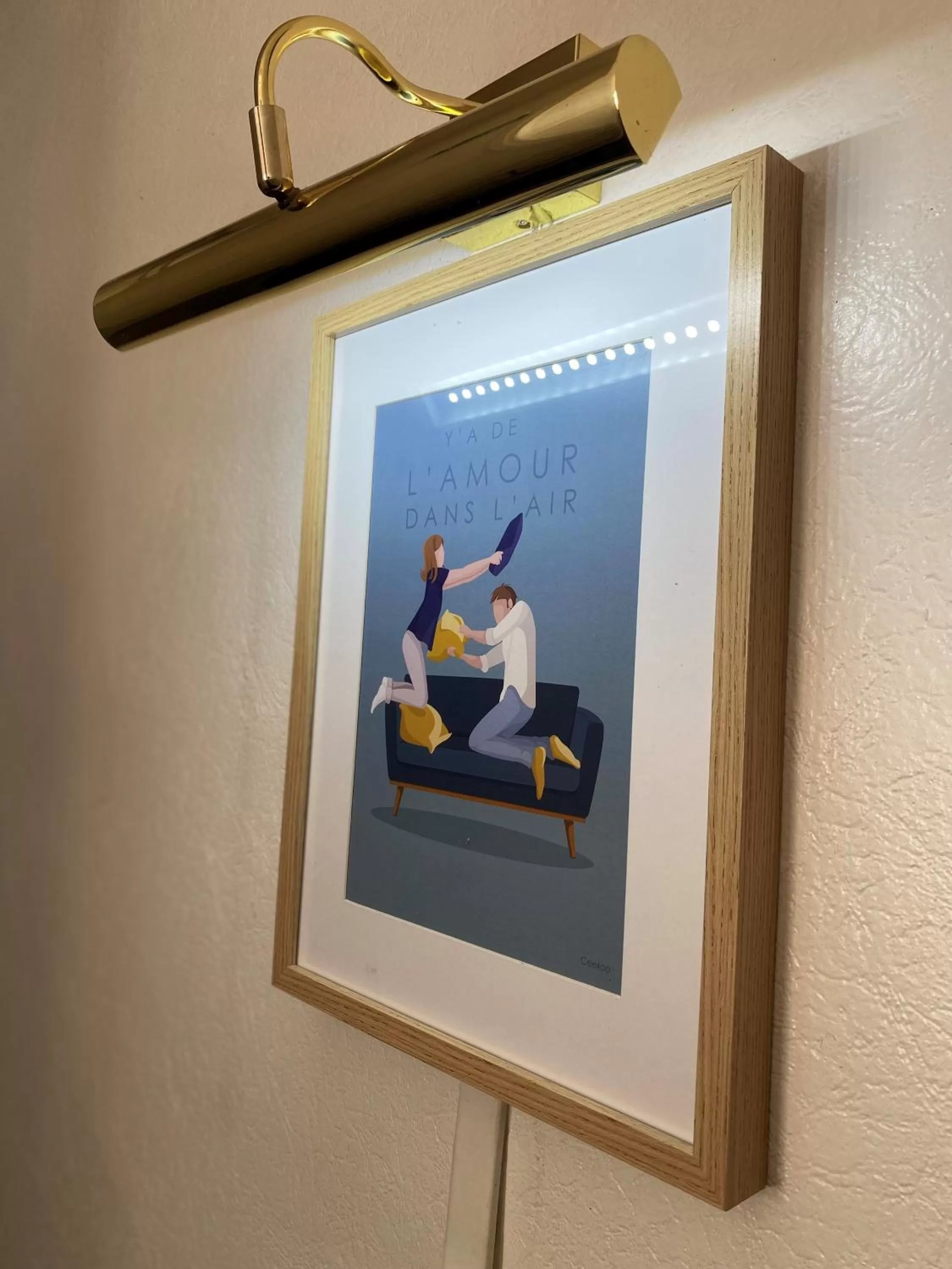 Decorative detail in Logis Hôtel Marguerite