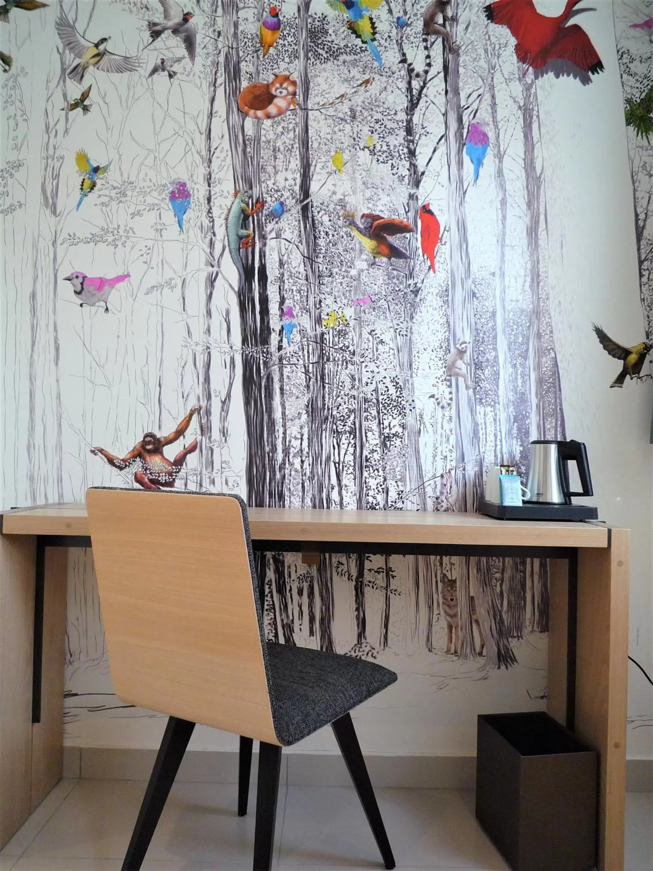 Seating area in Hôtel Ginkgo - SPA Biloba