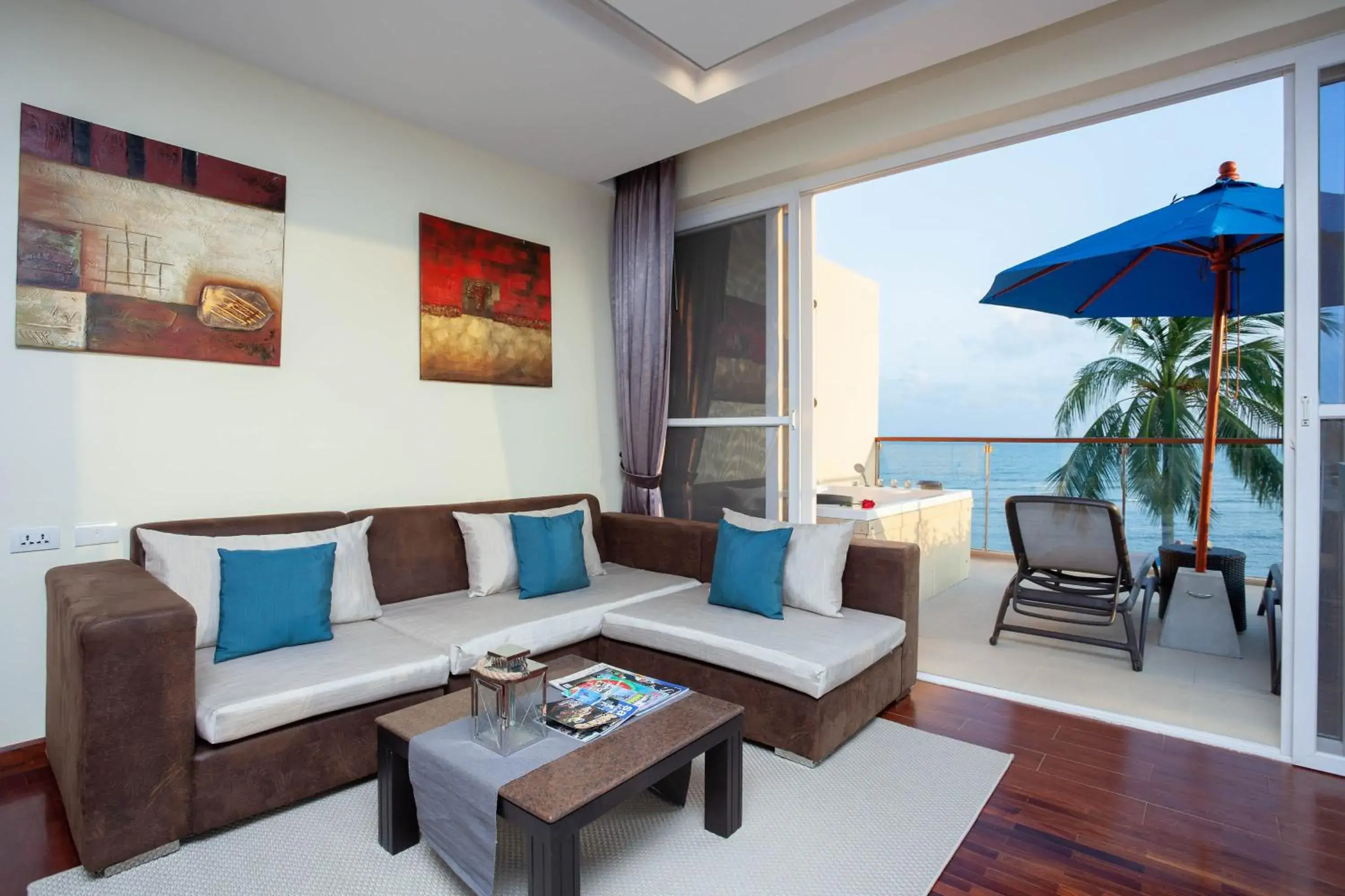 Living room, Seating Area in Royal Beach Boutique Resort & Spa Koh Samui - SHA Extra Plus