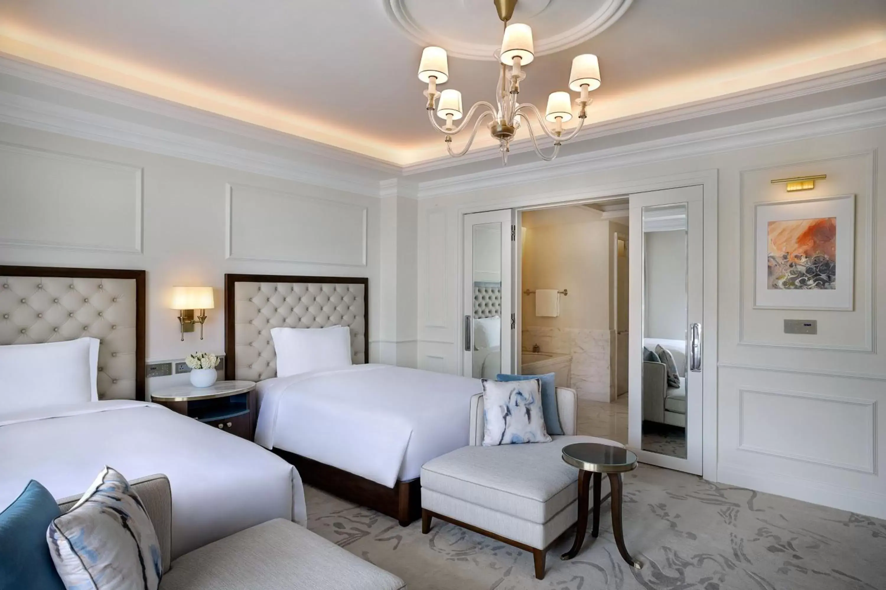 Photo of the whole room, Bed in The Ritz-Carlton, Amman