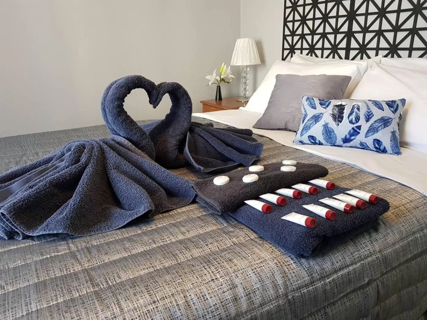 Bed in Limassol Motel