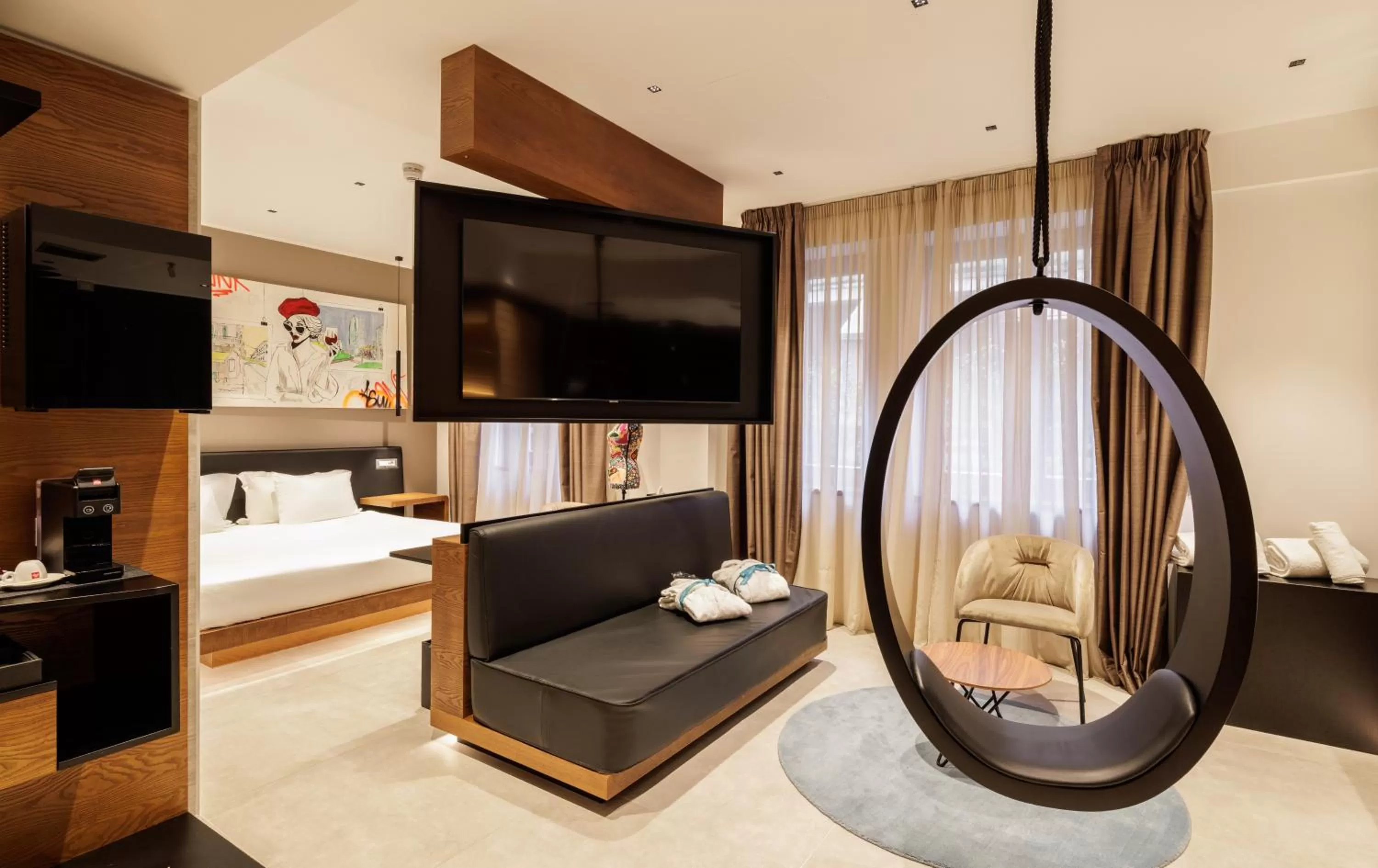 Bedroom, Bed in The Corner Duomo Hotel