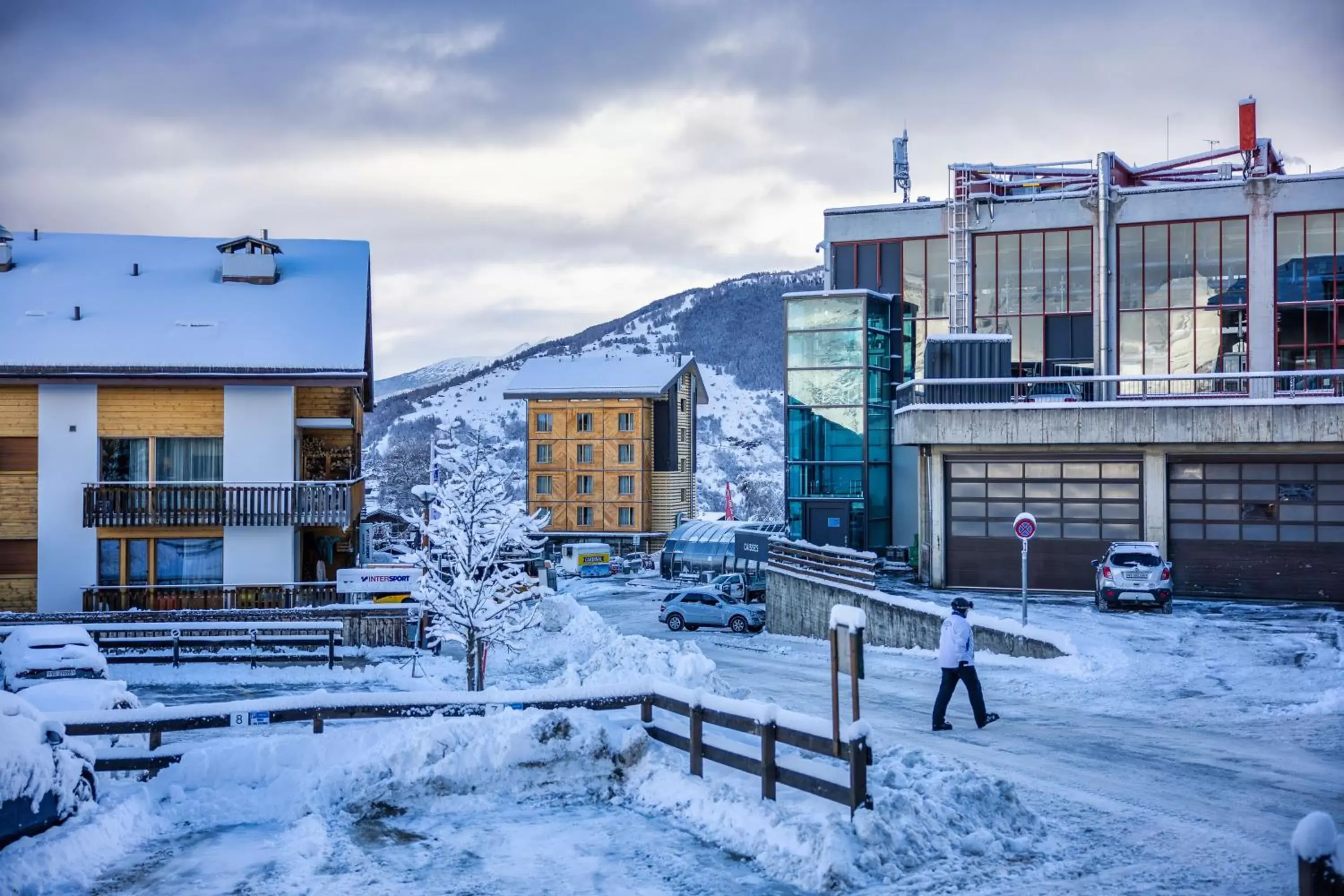 Property building, Winter in MAD Mount Hotel & Spa