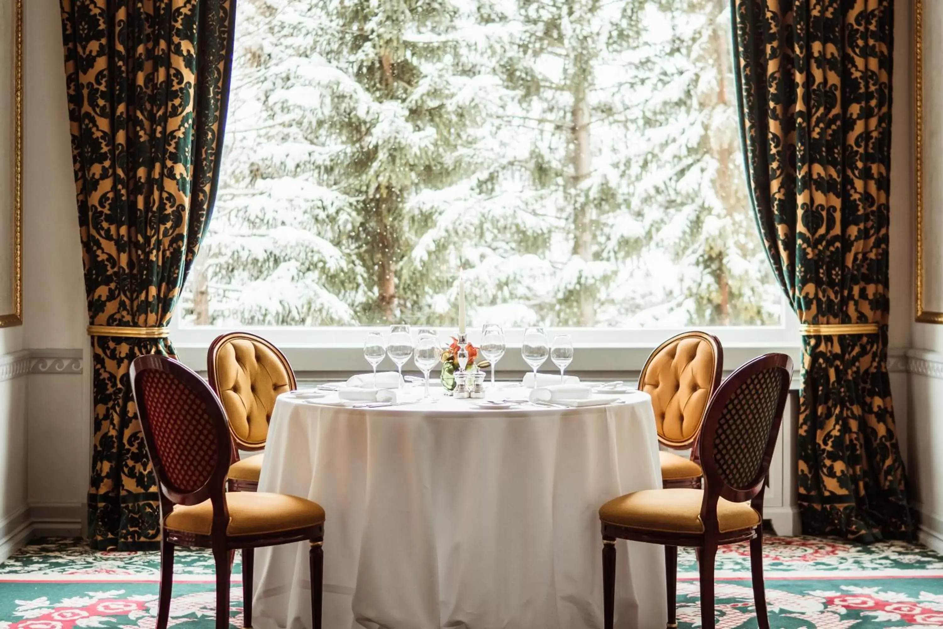 Restaurant/places to eat in Carlton Hotel St Moritz - The Leading Hotels of the World