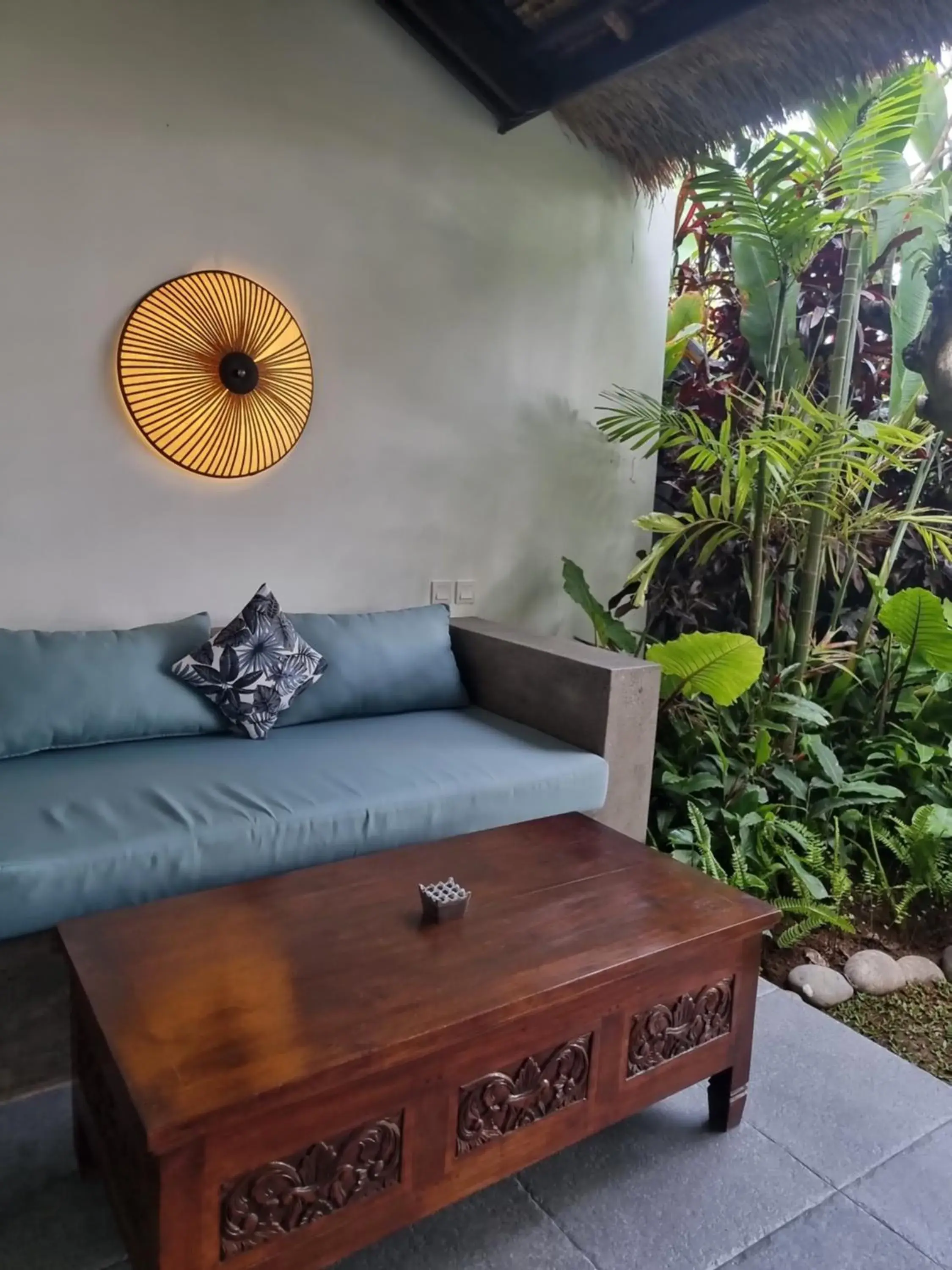 Seating Area in Ubud Dedari Villas