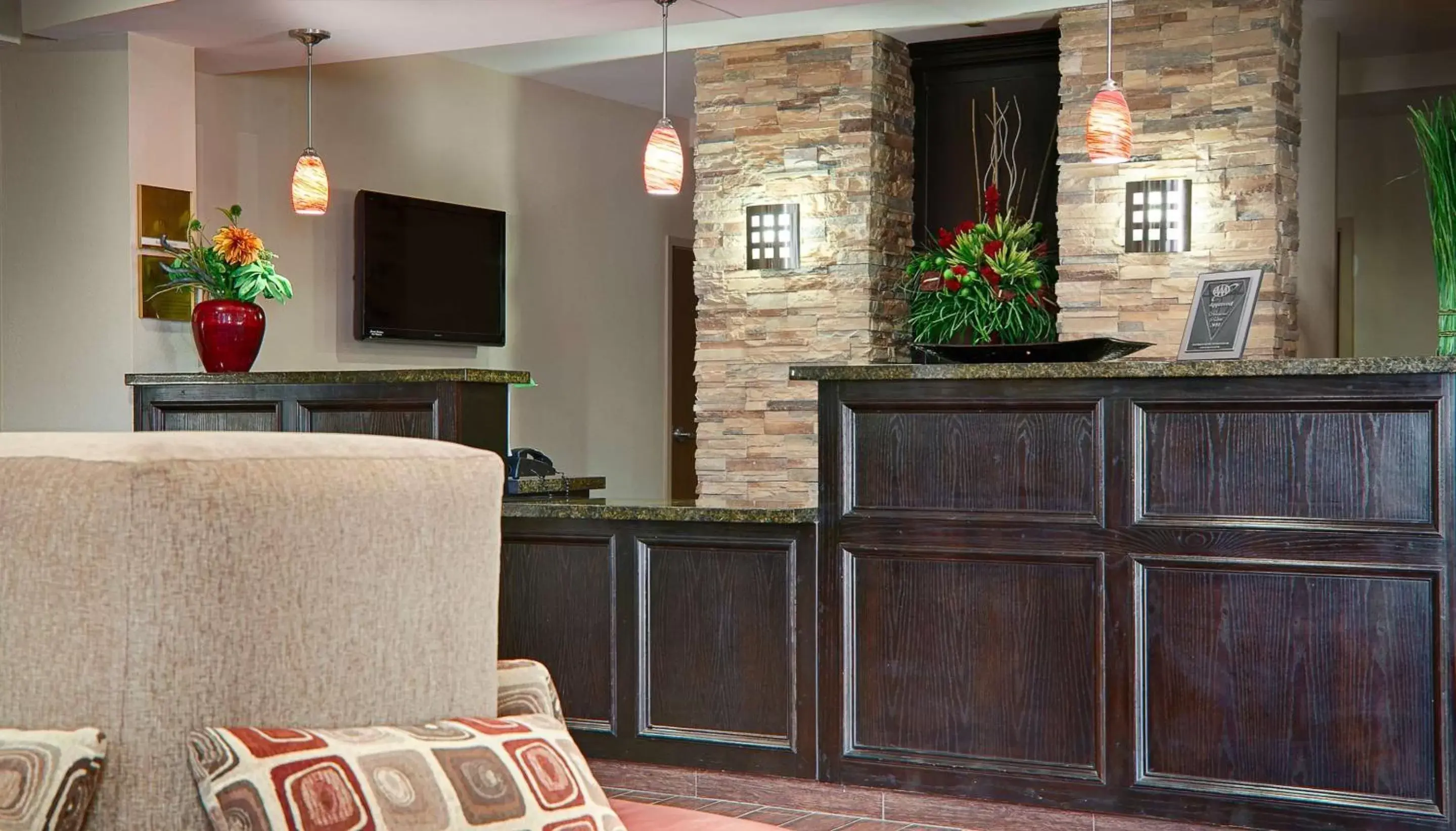 Lobby or reception, Lobby/Reception in Best Western Plus Cushing Inn & Suites