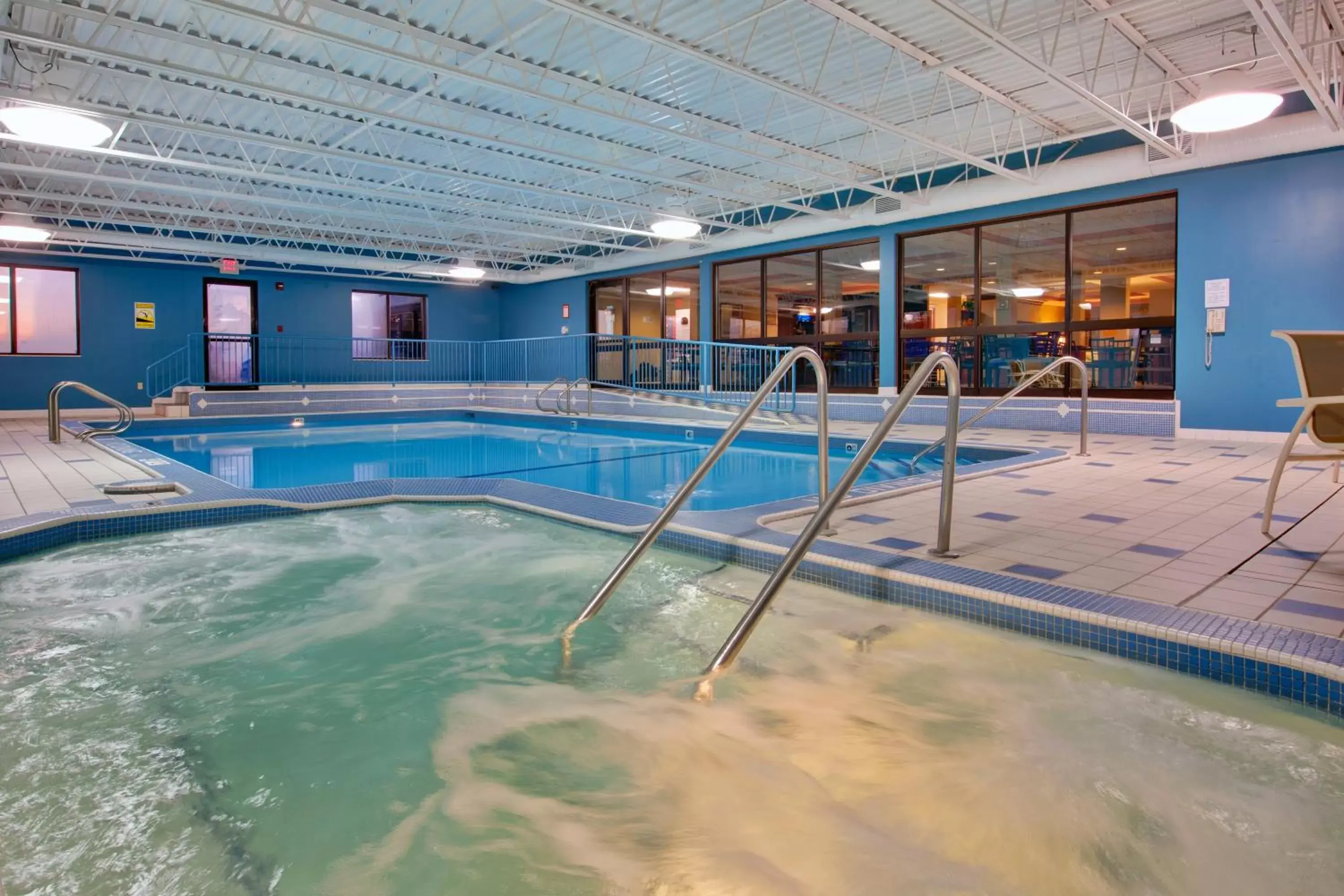 Swimming Pool in Holiday Inn Express Sault Ste Marie, an IHG Hotel