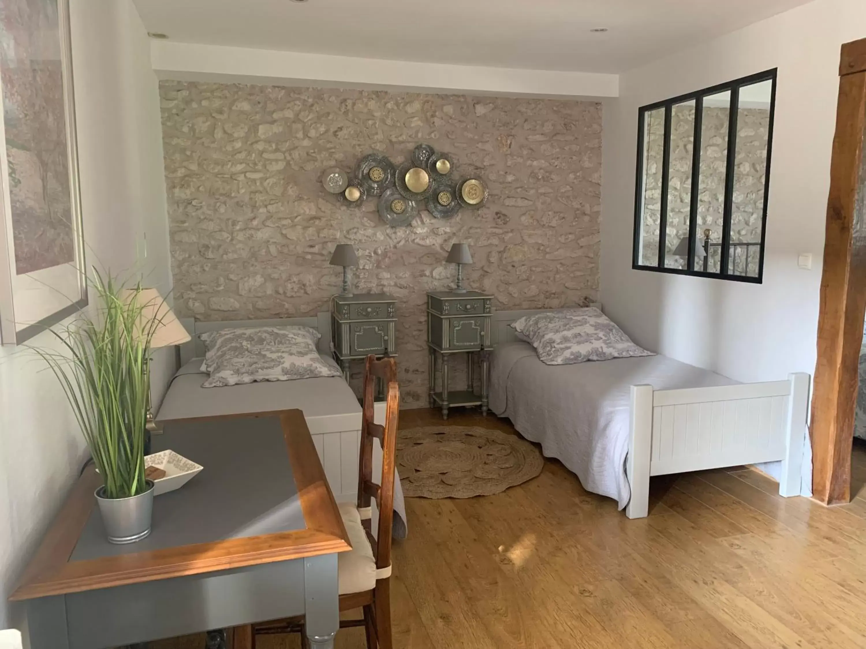 Bedroom, Dining Area in La Bihourderie