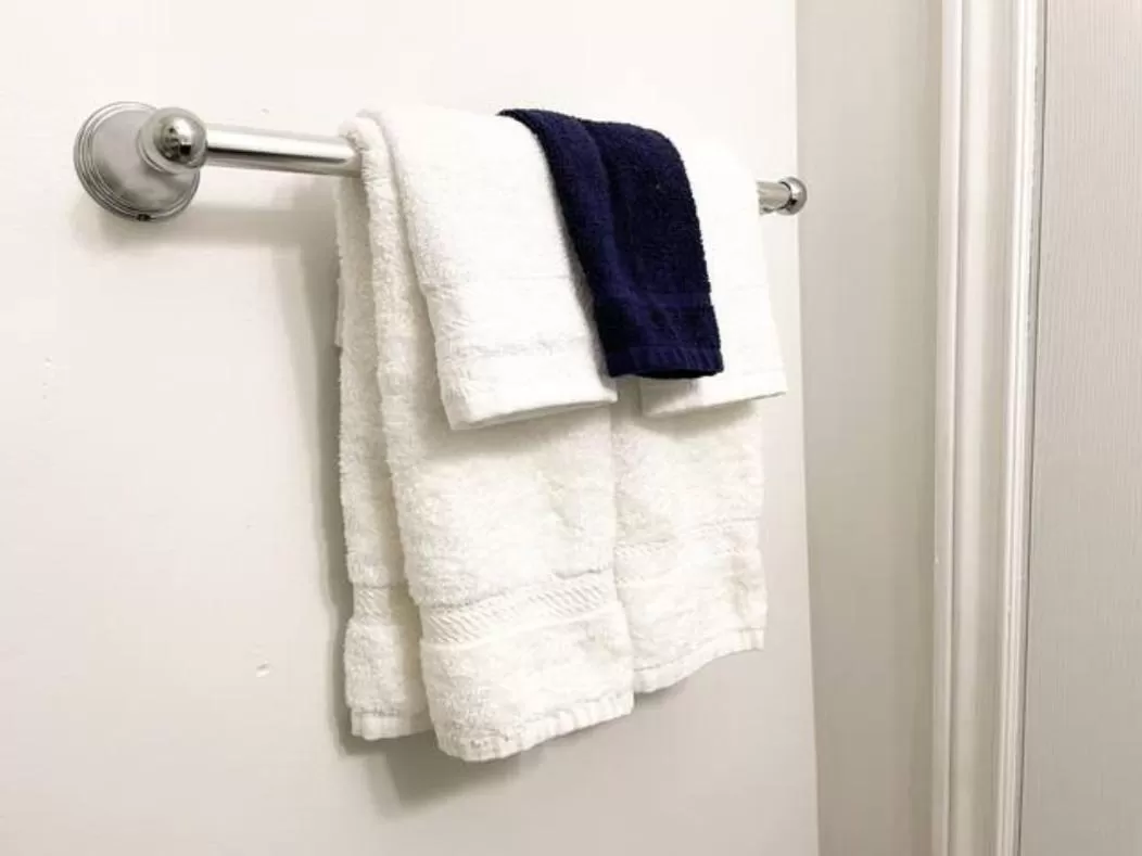 Bathroom in Sleeping Giant BNB