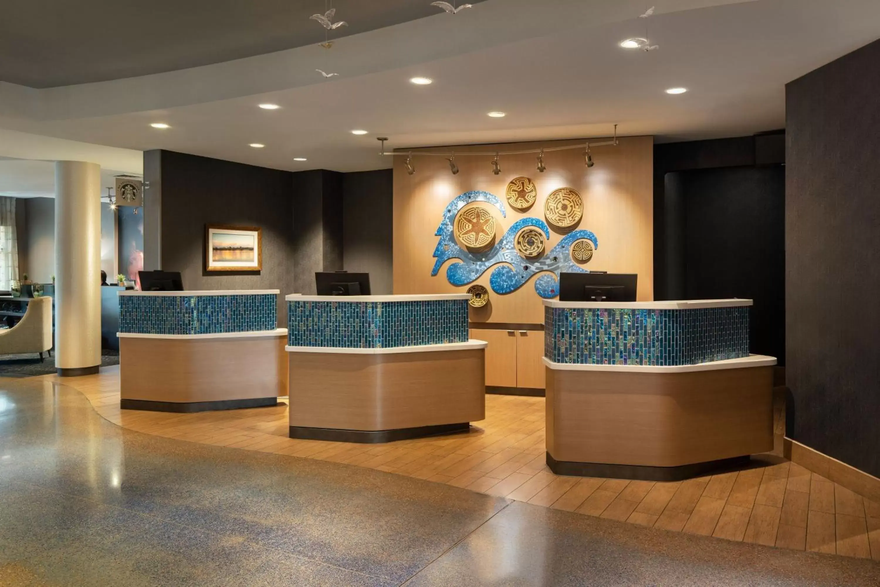 Lobby or reception, Lobby/Reception in Courtyard by Marriott Scottsdale Salt River