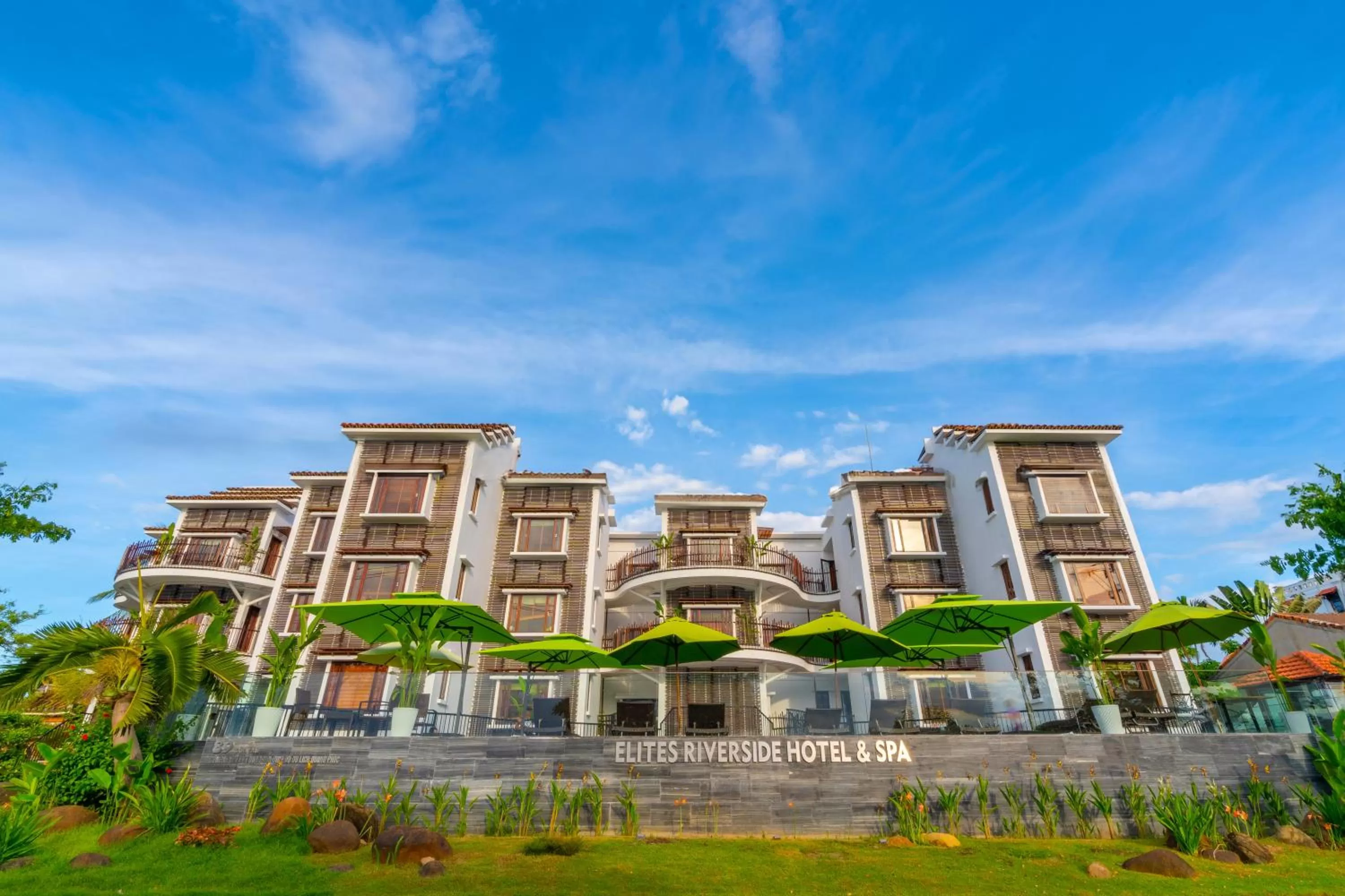 Property building in Elites Riverside Hotel & Spa Hoi An